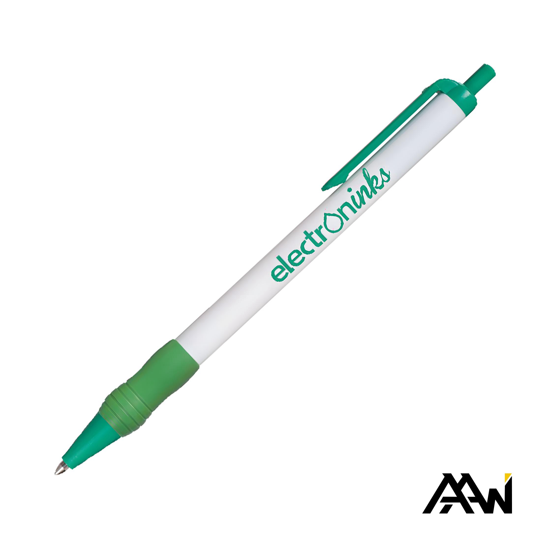 1 Color, 1 Location Imprint, White / Green