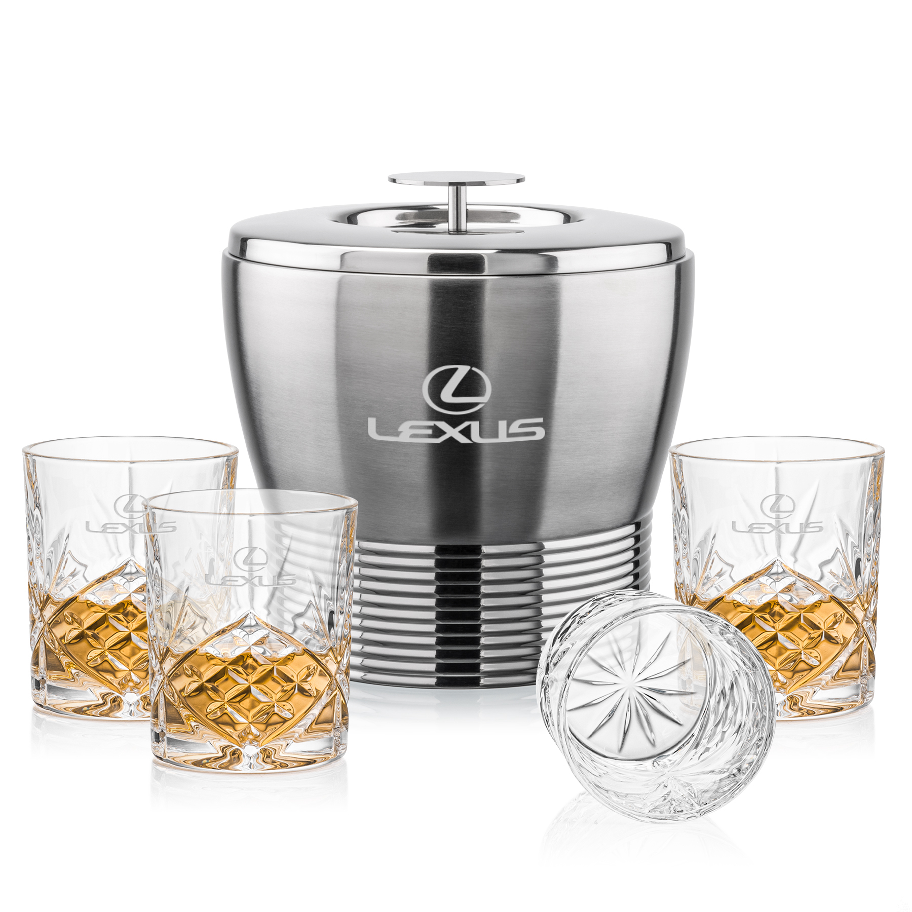 Ice Bucket OTR Set, Brinkley Set, Set of 5