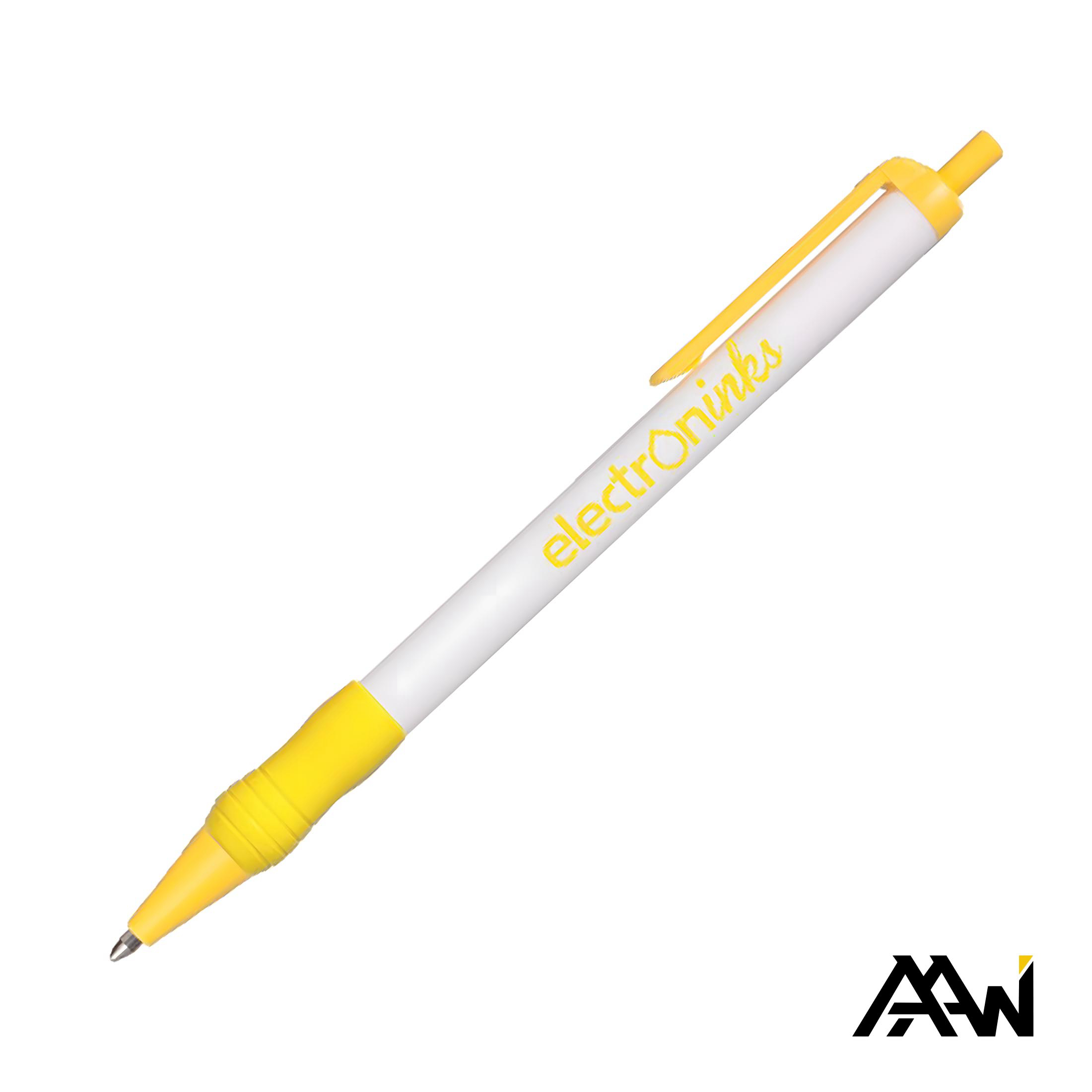 1 Color, 1 Location Imprint, White / Yellow