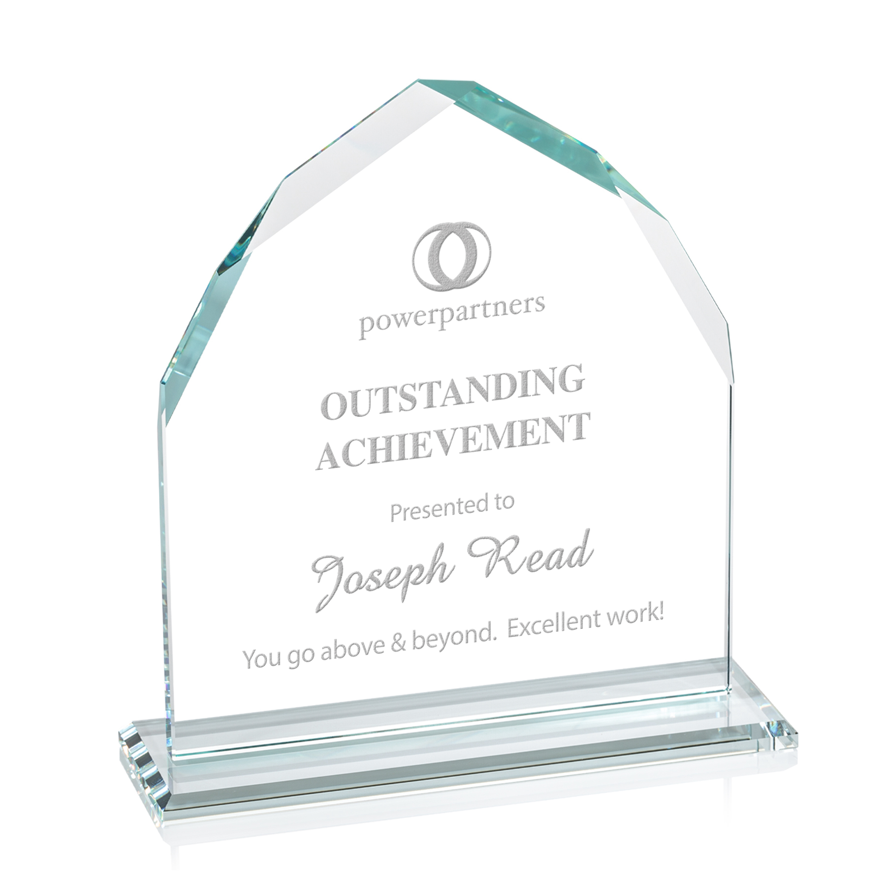 Deep Etch, Clear, 11" x 10.75" x 3"