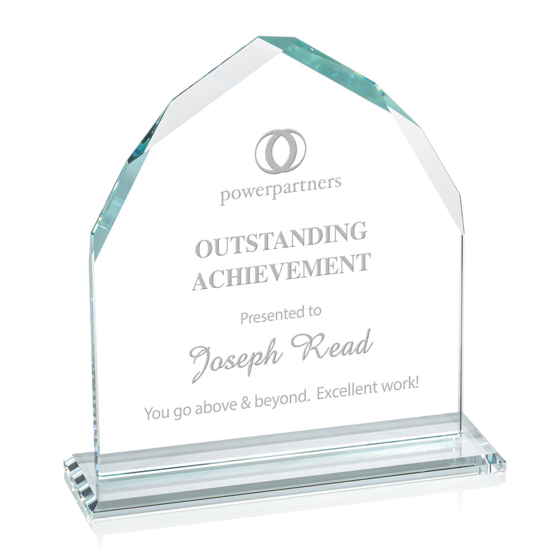 Deep Etch, Clear, 13" x 11.5" x 3"