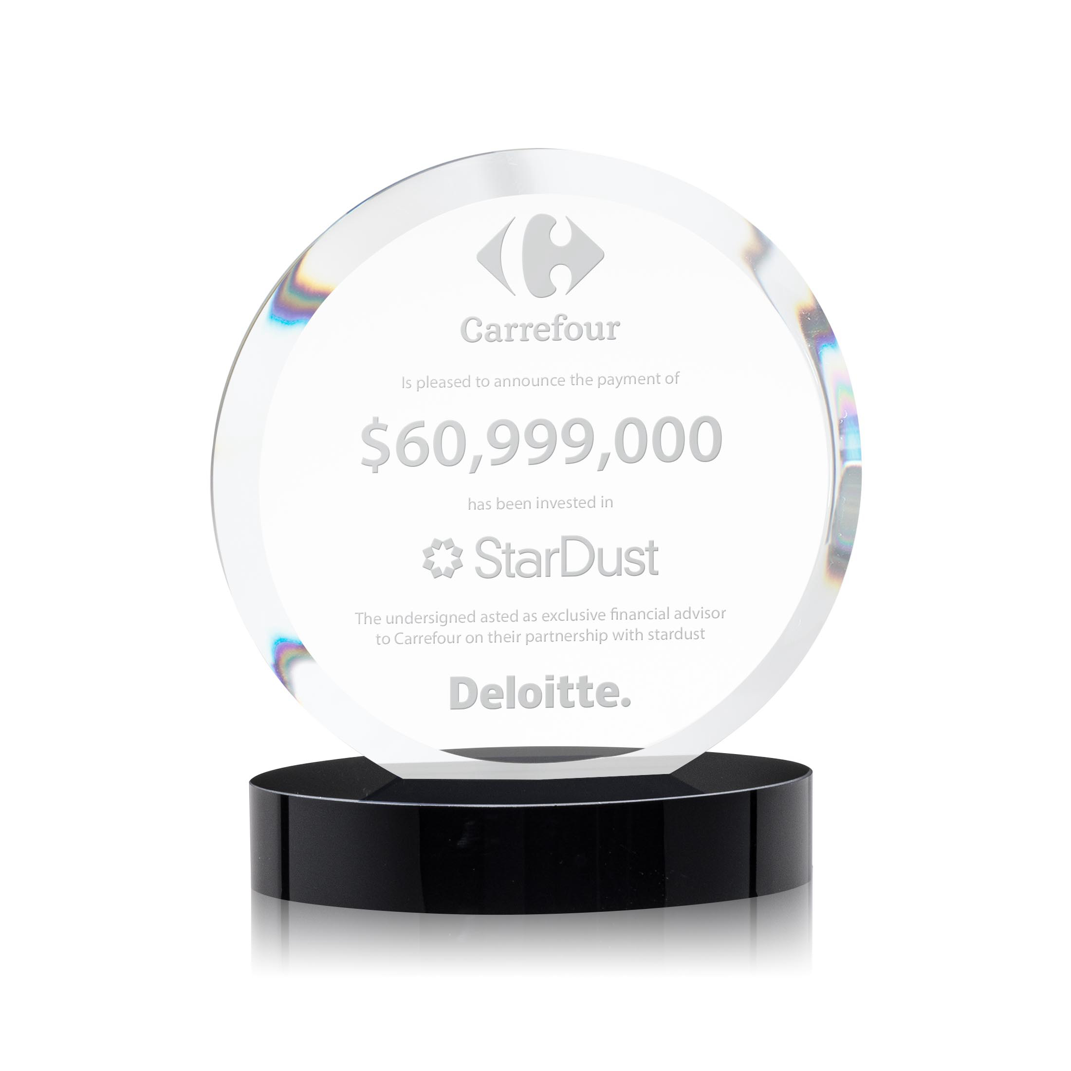 Deep Etch, Black, 5" x 5.5" x 2"