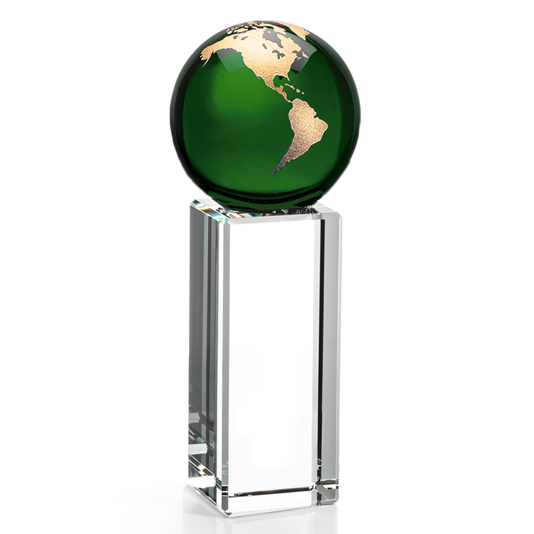 Luz Globe Award - Green/Gold 7