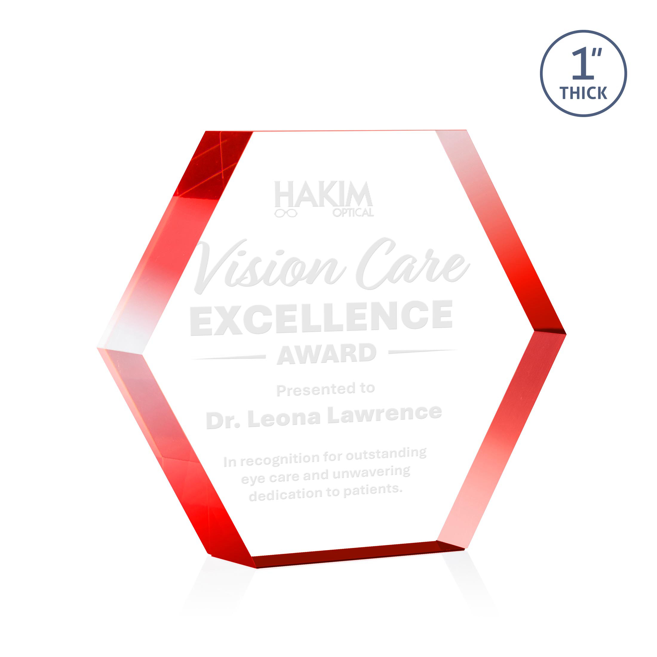 Markville Hexagon Award - Red 5