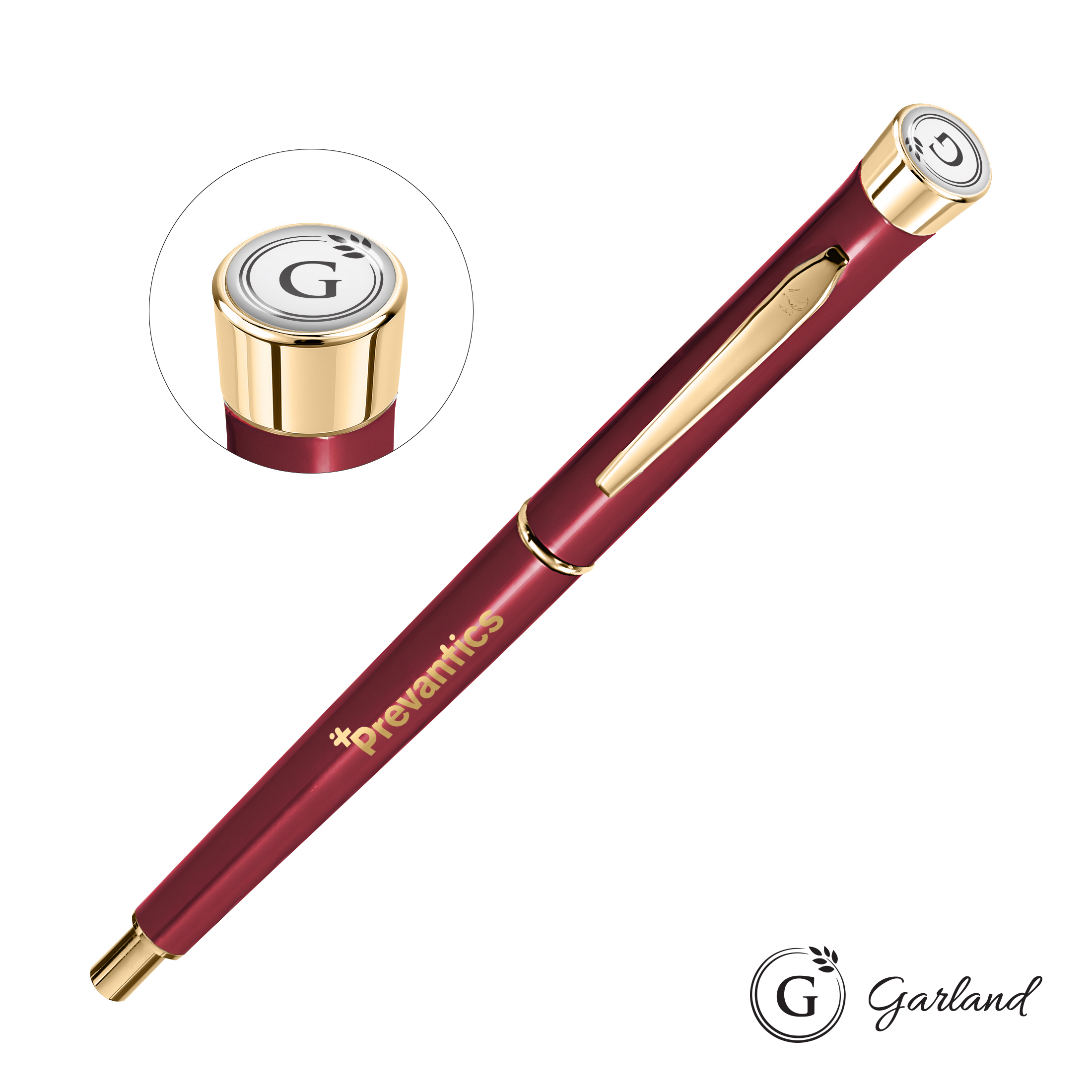 Standard, Mechanical Pencil, Gold, Burgundy / Gold