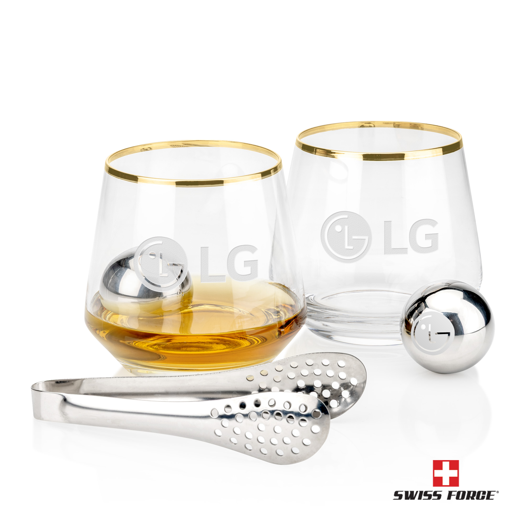 Swiss Force® S/S Balls & 2 Tucson OTR - Gold Rim