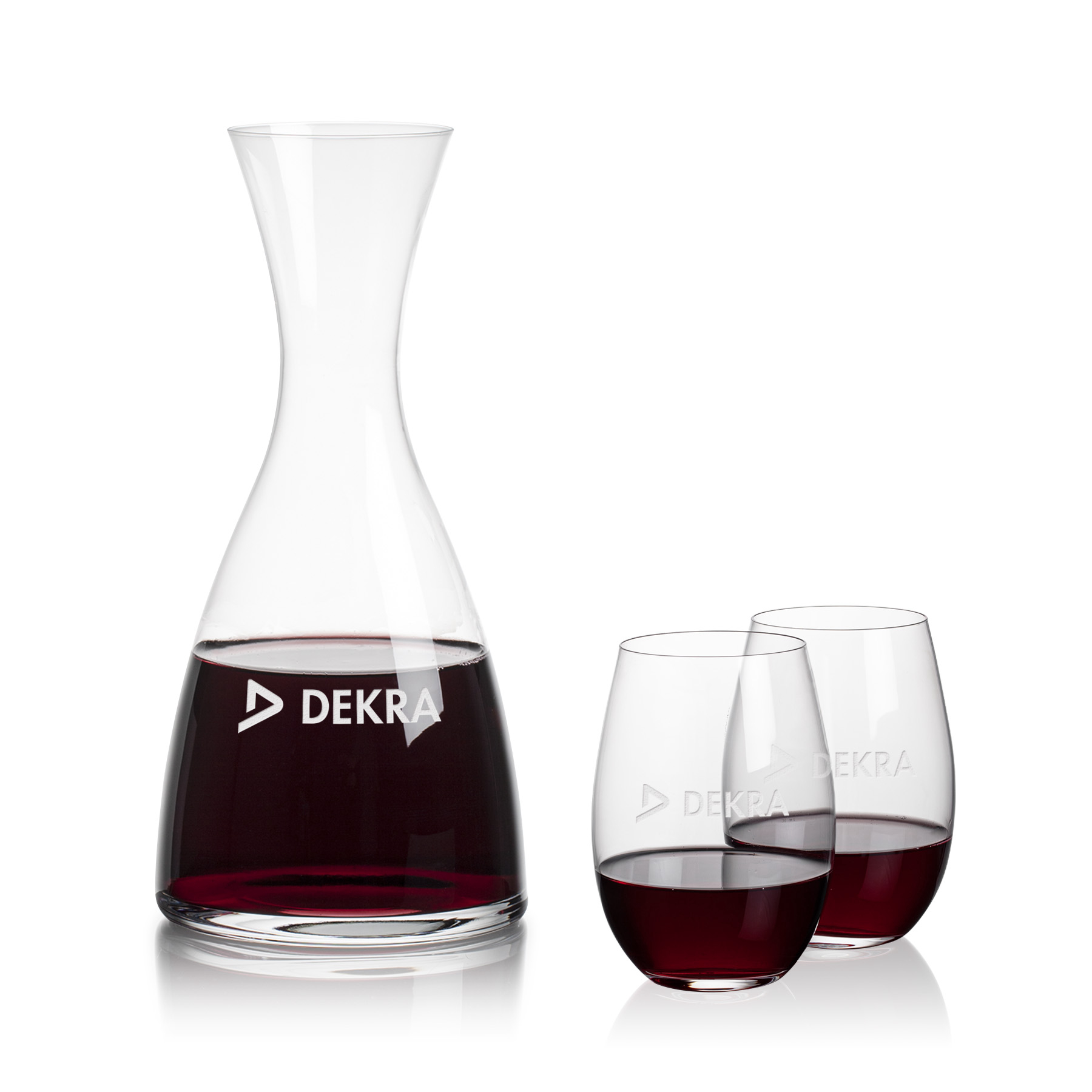 Carafe Stemless Set, Laurent Wine Set, Carafe & 2 Stemless