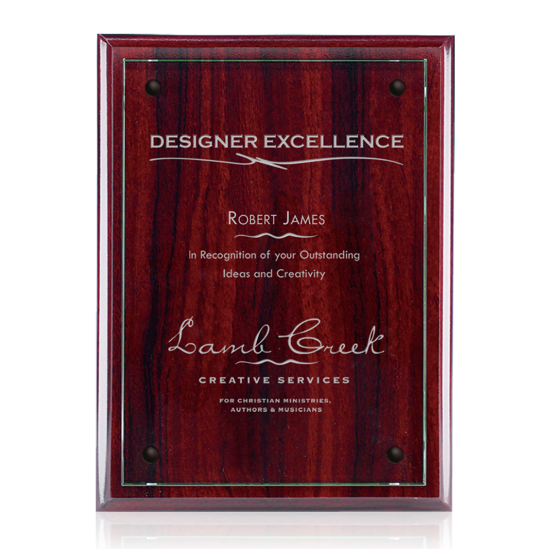 Jade, Rosewood, Rosewood 16" x 20"