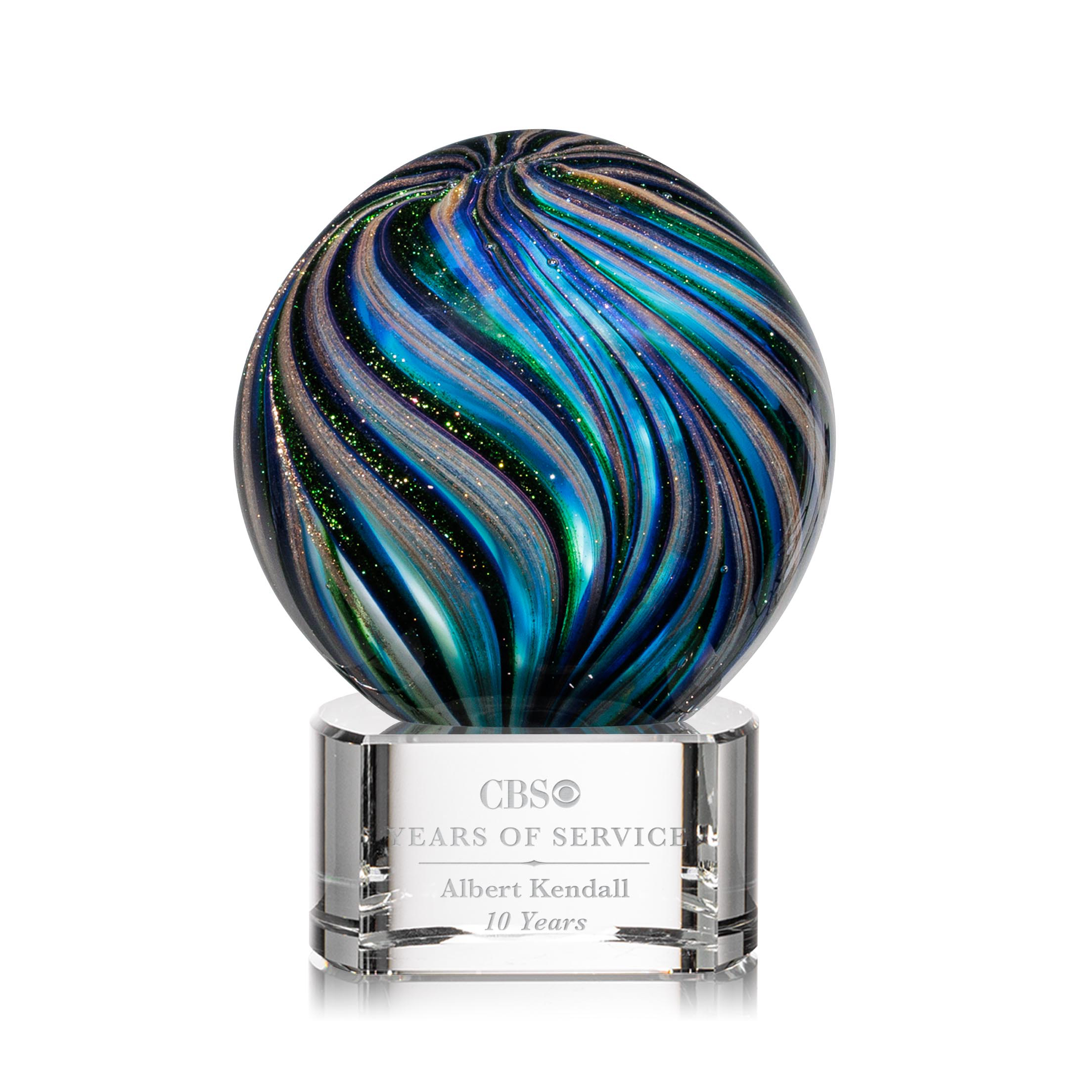 Paragon, Clear, 4" x 5.5" x 4"