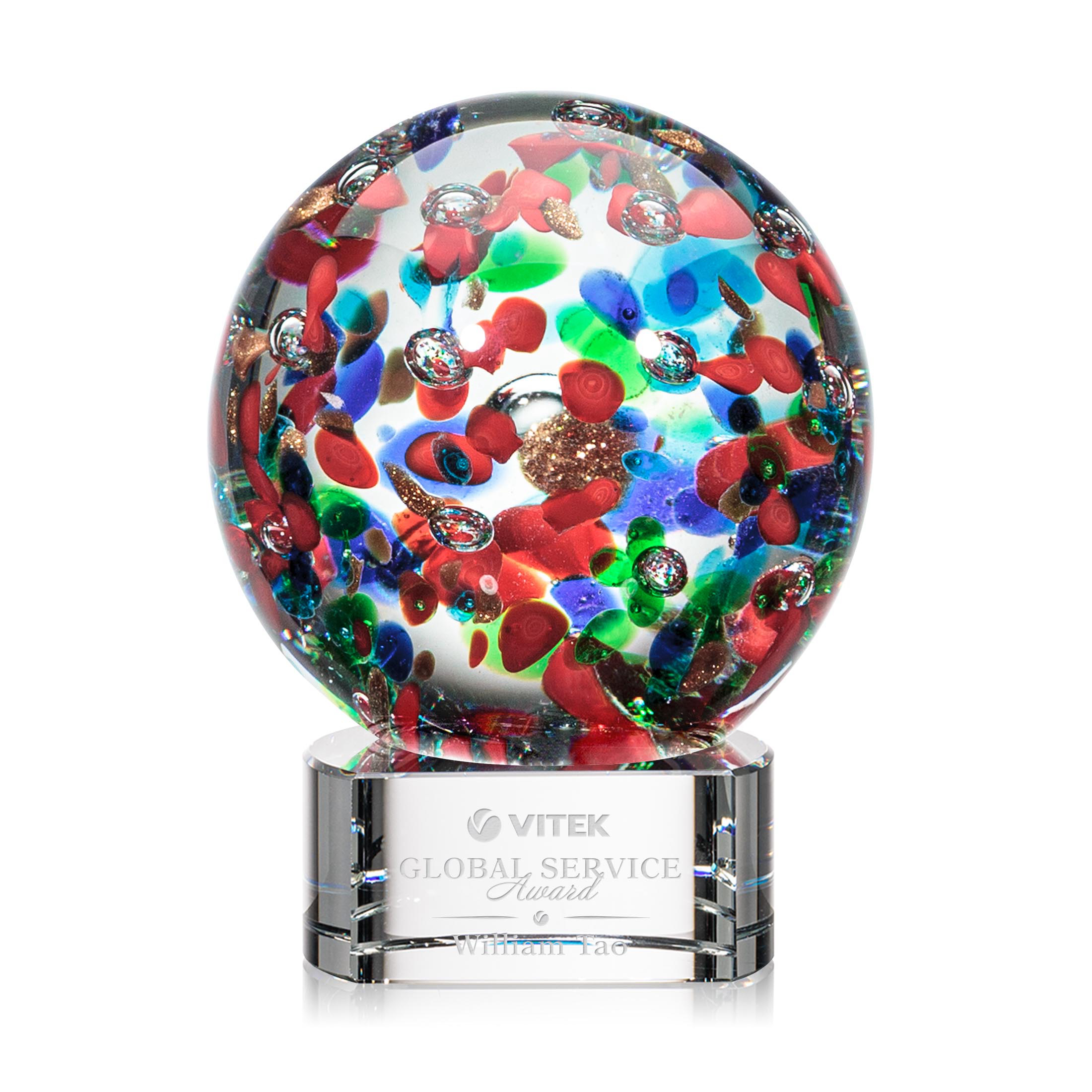 Paragon, Clear, 5" x 6.5" x 5"