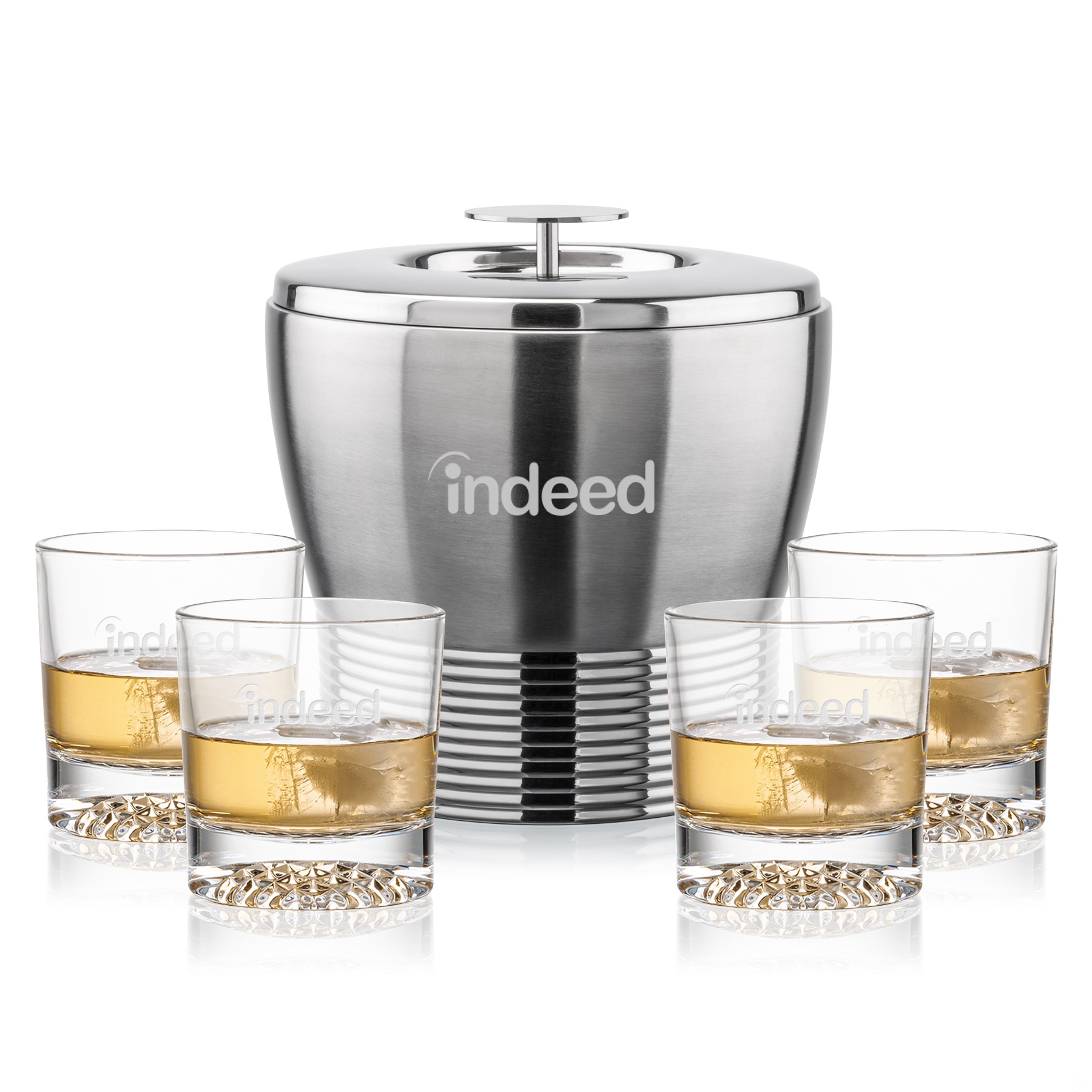 Ice Bucket OTR Set, Buxton Set, Set of 5