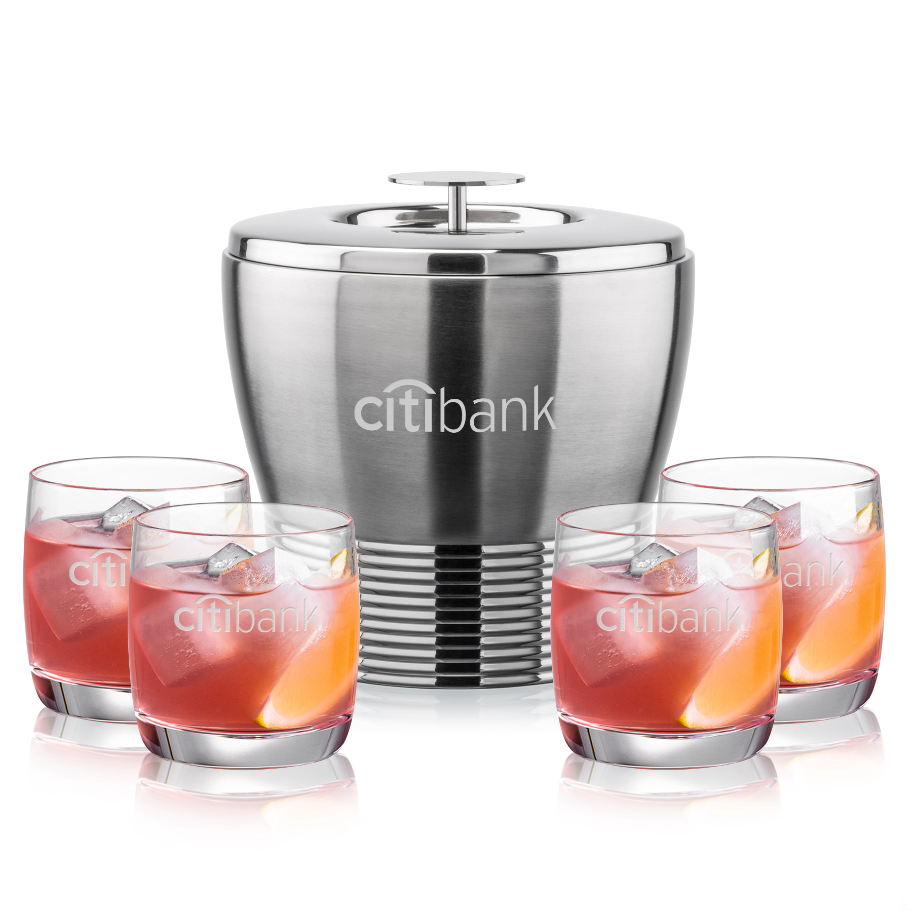 Ice Bucket OTR Set, Ritz Set, Set of 5