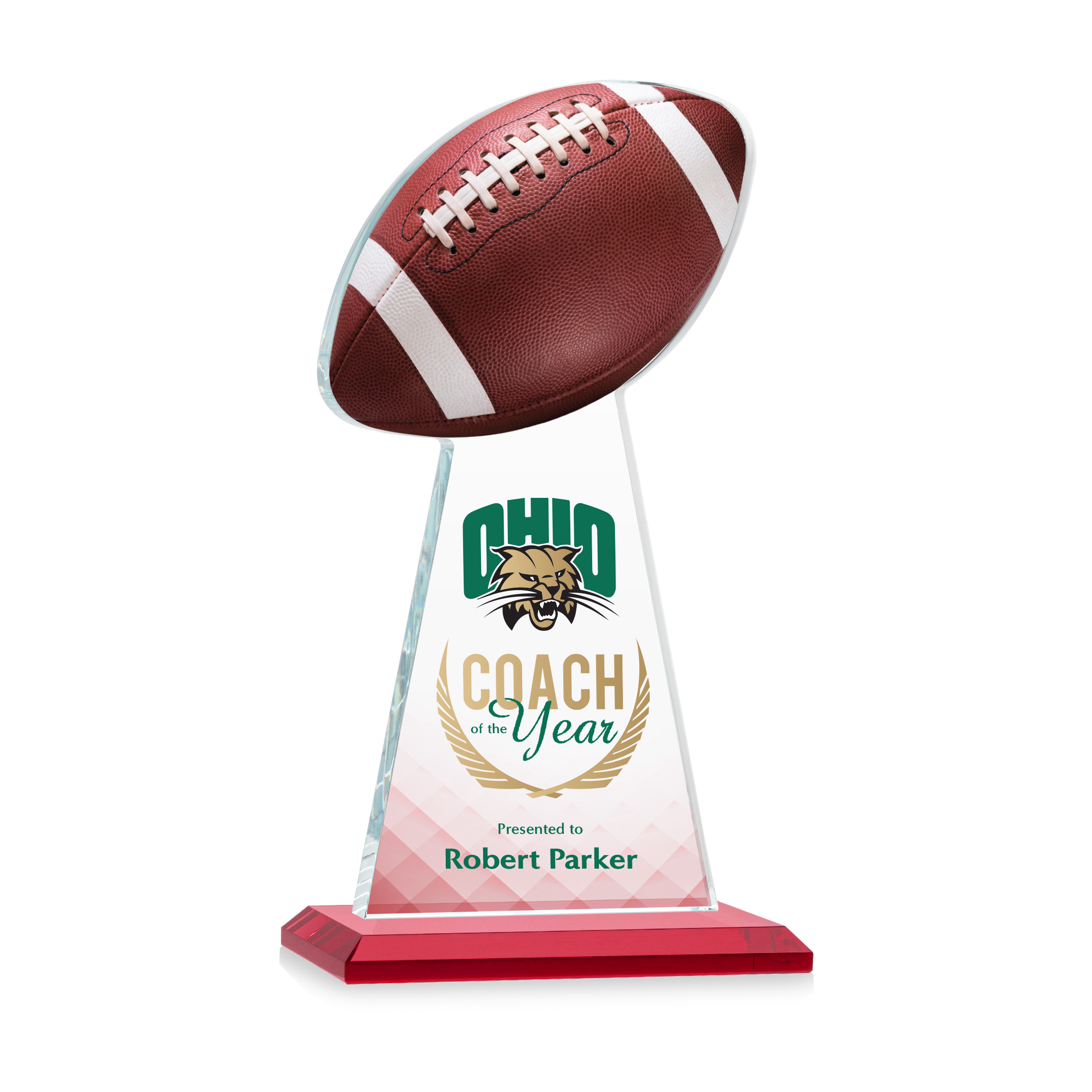 Edenwood Football VividPrint™ Award - Red 17
