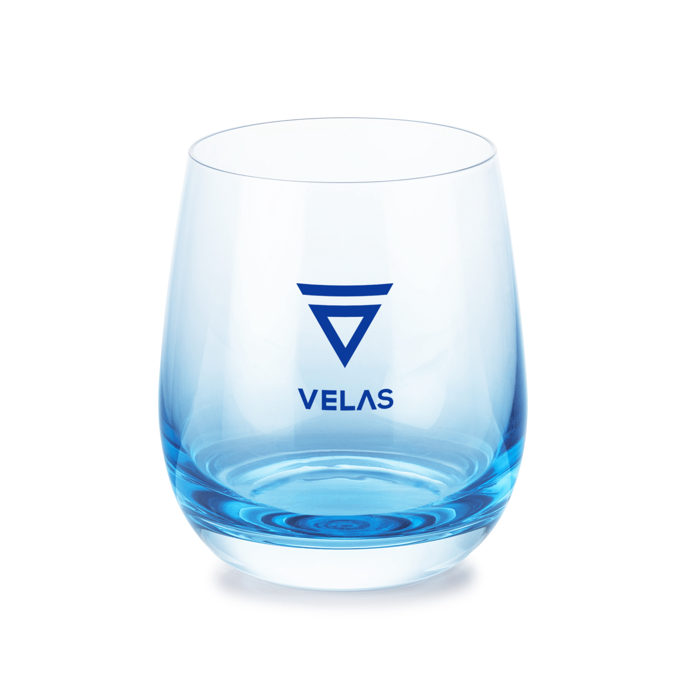 Soudan Stemless Wine Blue - Imprinted