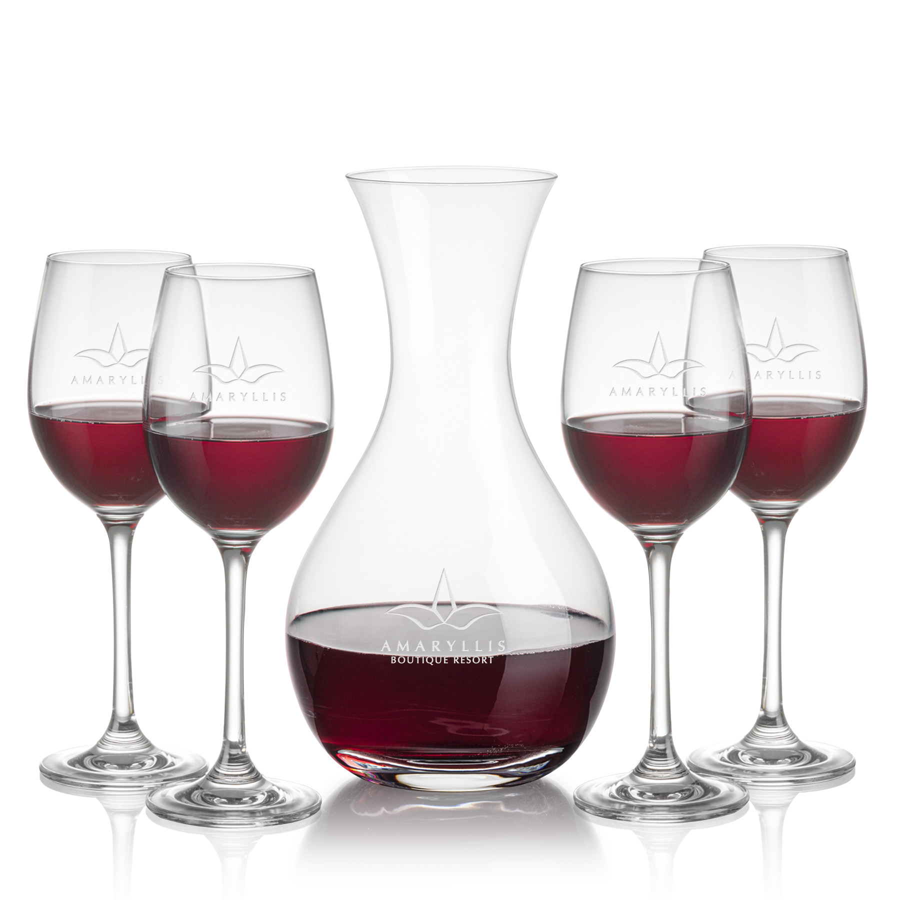 Carafe Stemmed Set, Burlington Set, Carafe & 2 Wine