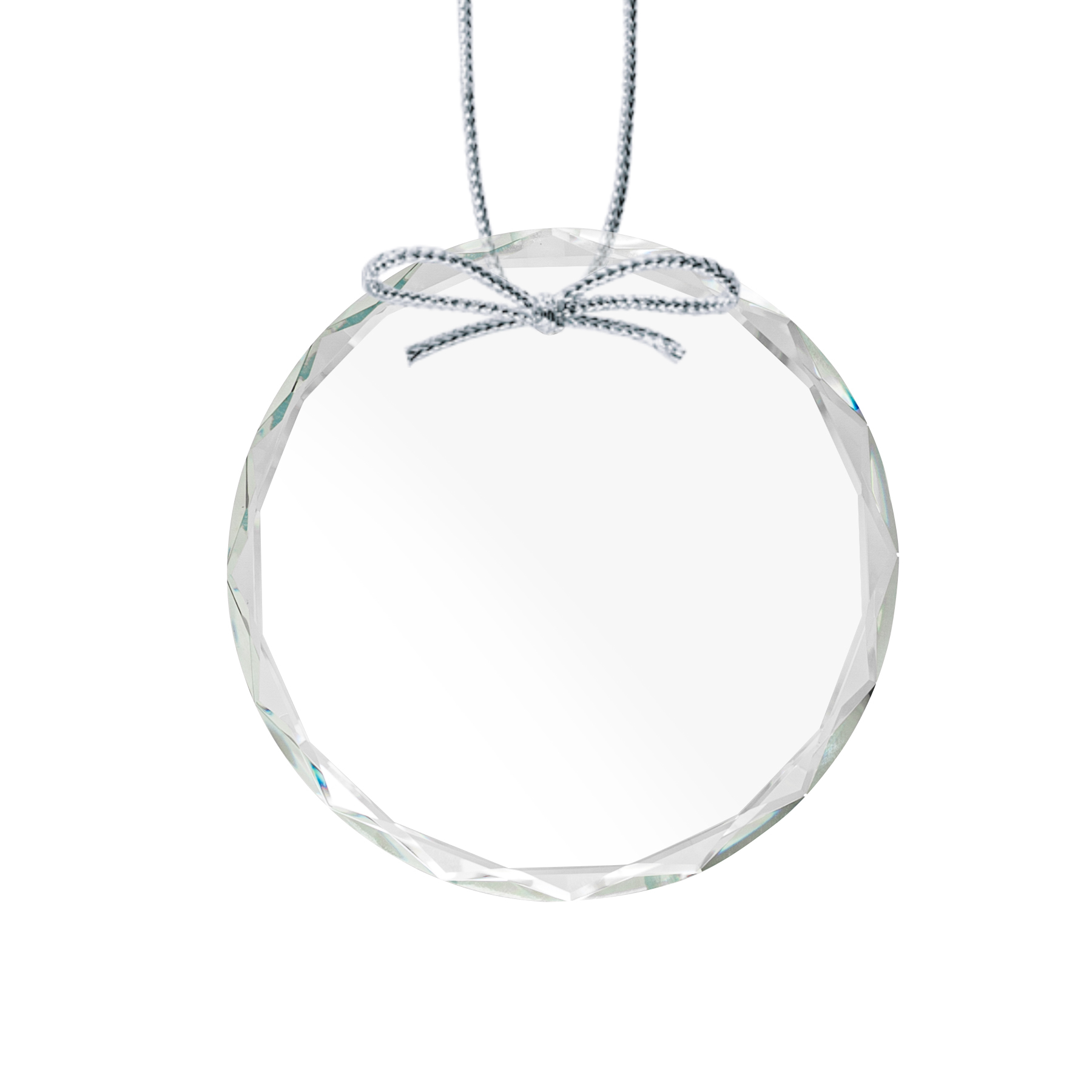 Optical Ornament - Round Imprinted 