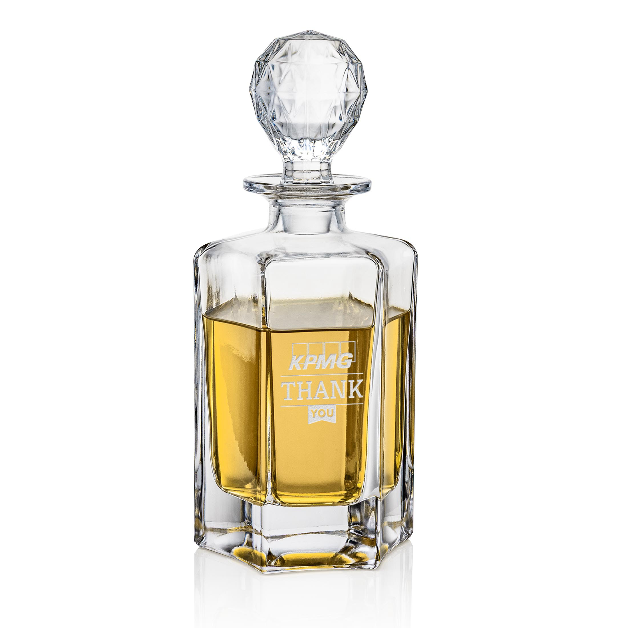 Decanter, Deep Etch, 26 oz