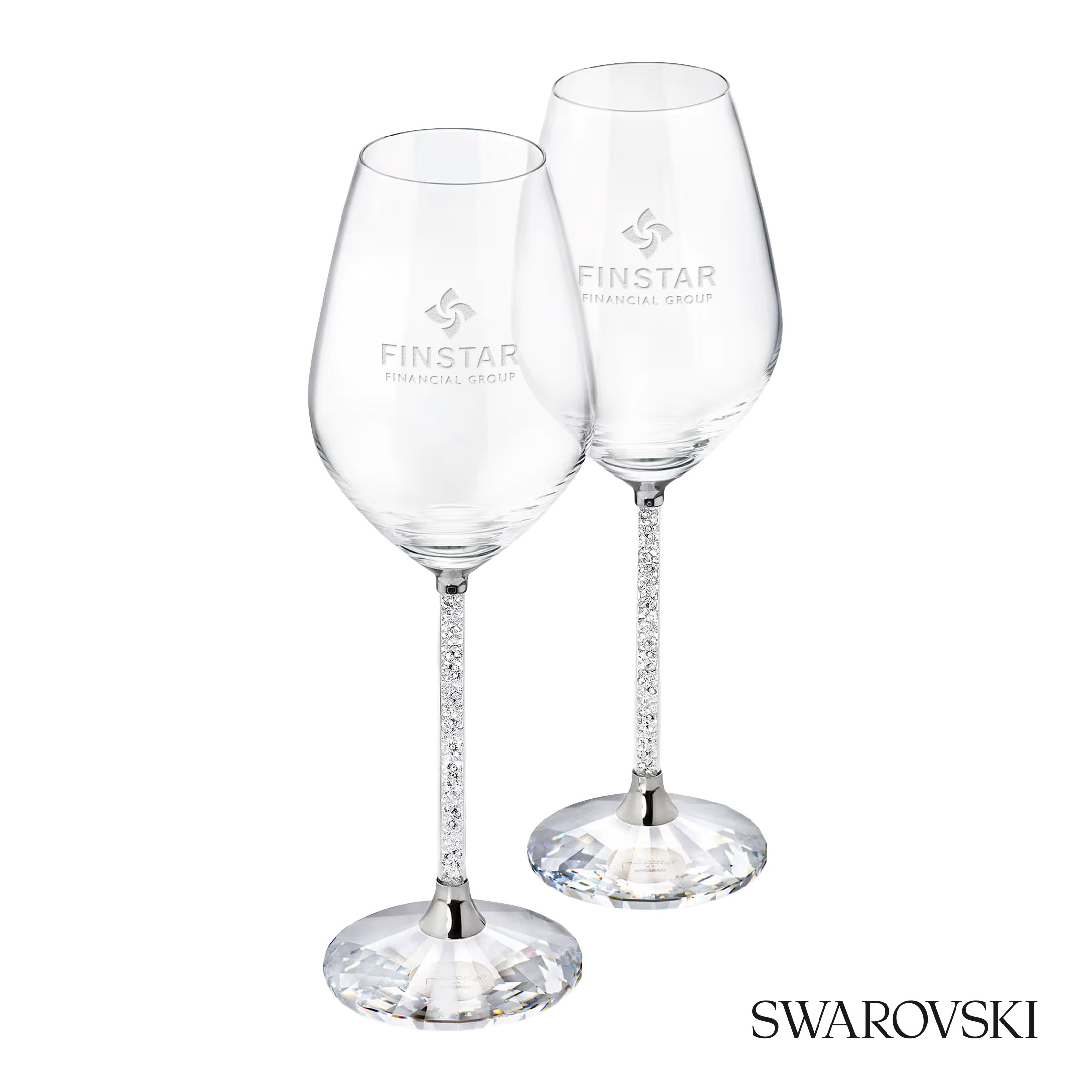 Swarovski® Crystalline Wine Glasses (Set of 2)