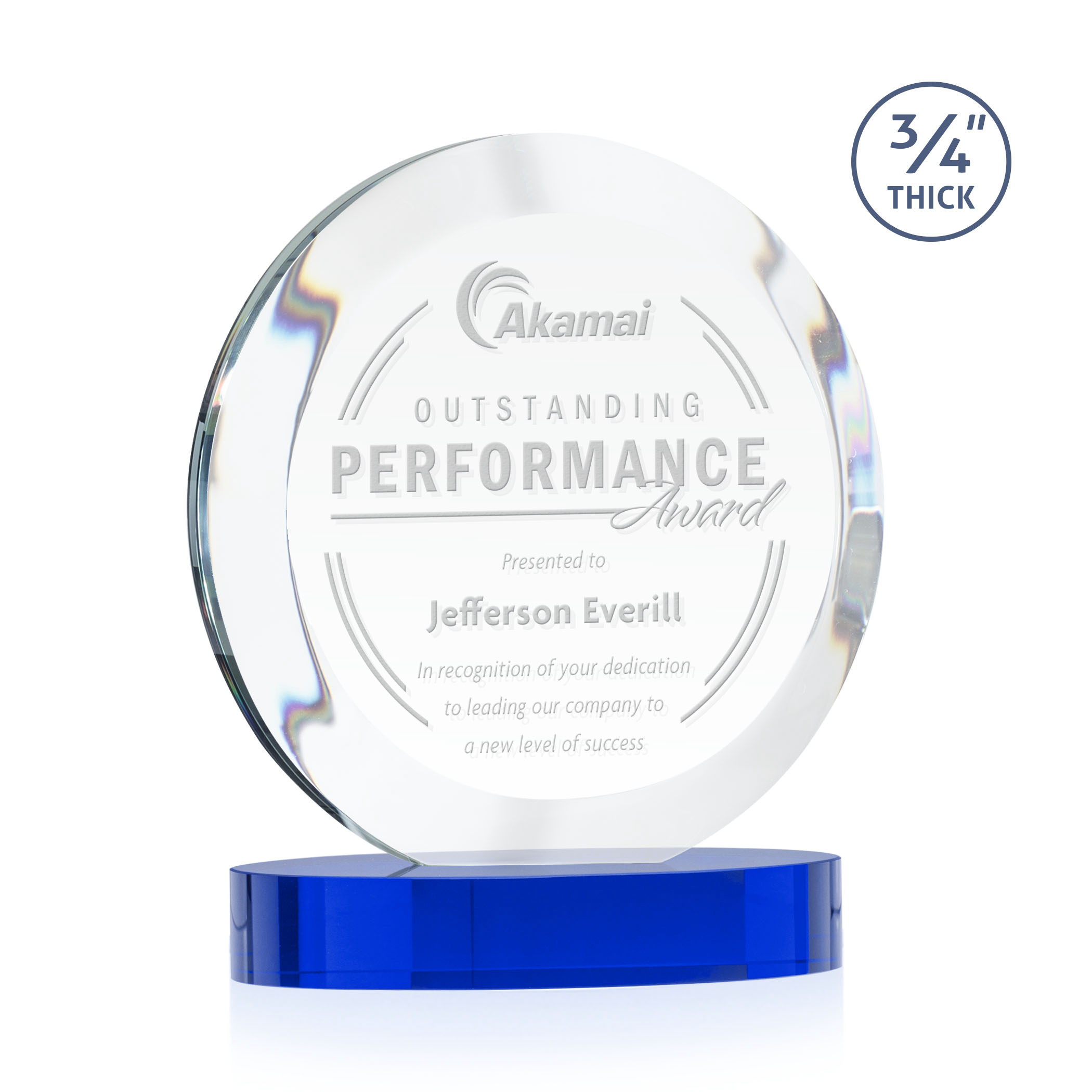 Gibralter Award on Alberton Base - Blue 10