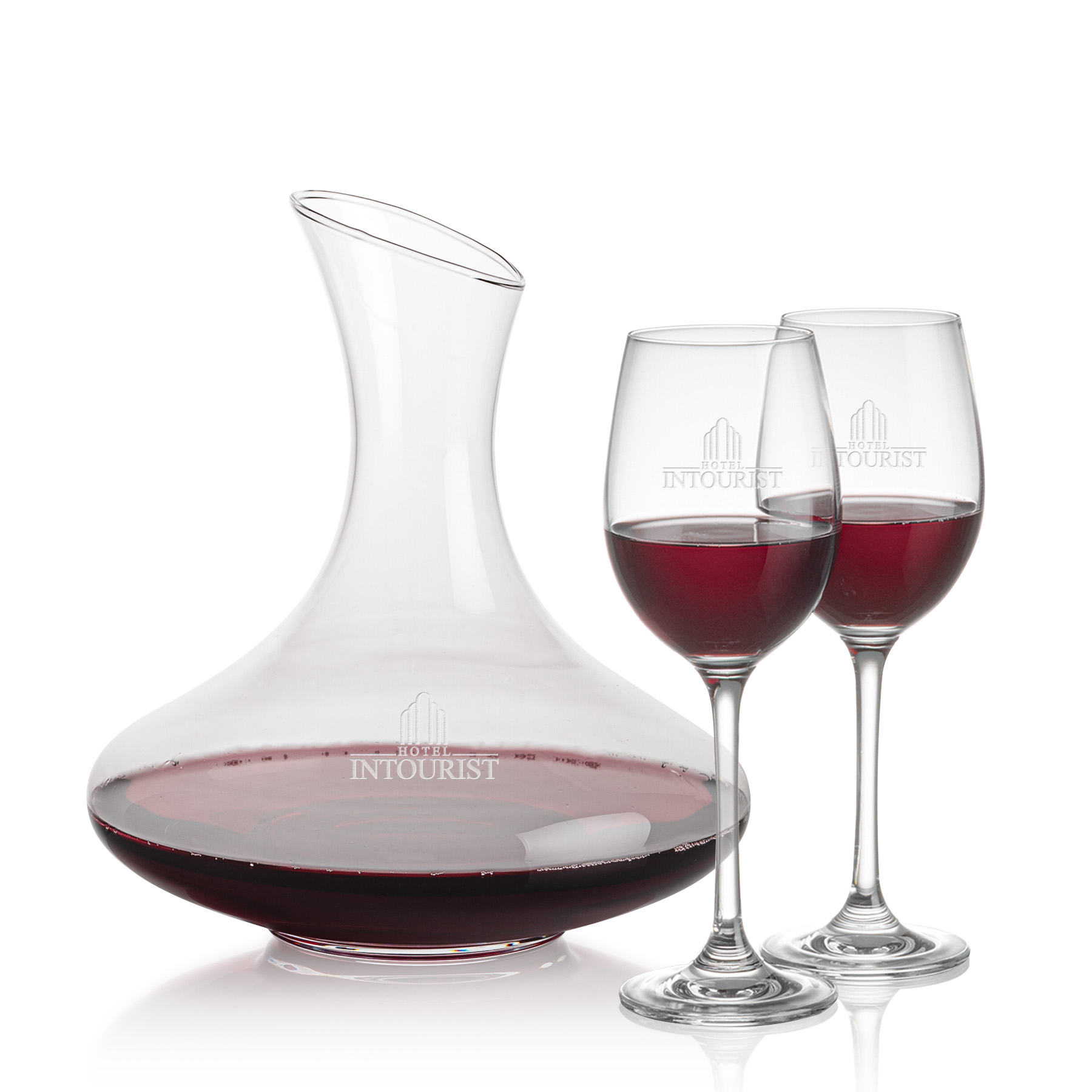 Carafe Stemmed Set, Burlington Set, Carafe & 2 Wine