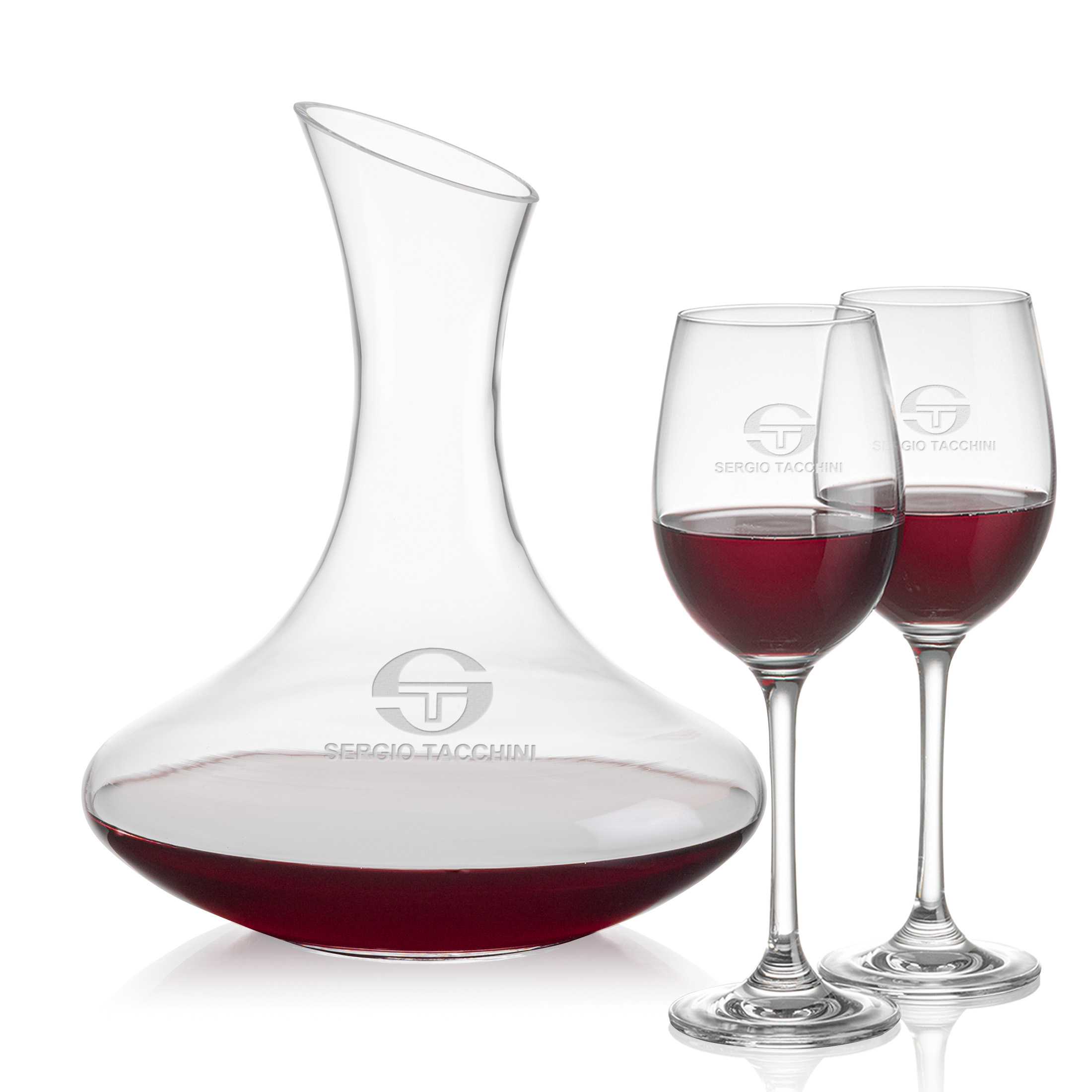 Carafe Stemmed Set, Burlington Set, Carafe & 2 Wine
