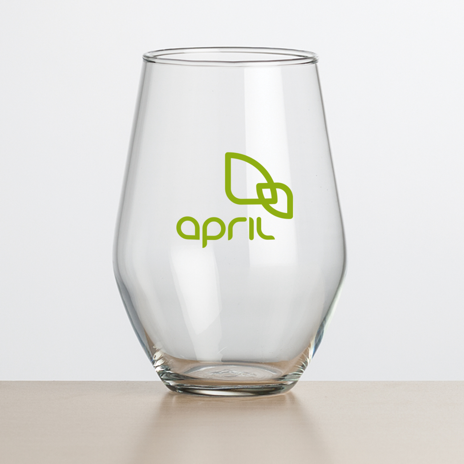 Glass Only, 1 Color, 1 Location Imprint, 19 oz