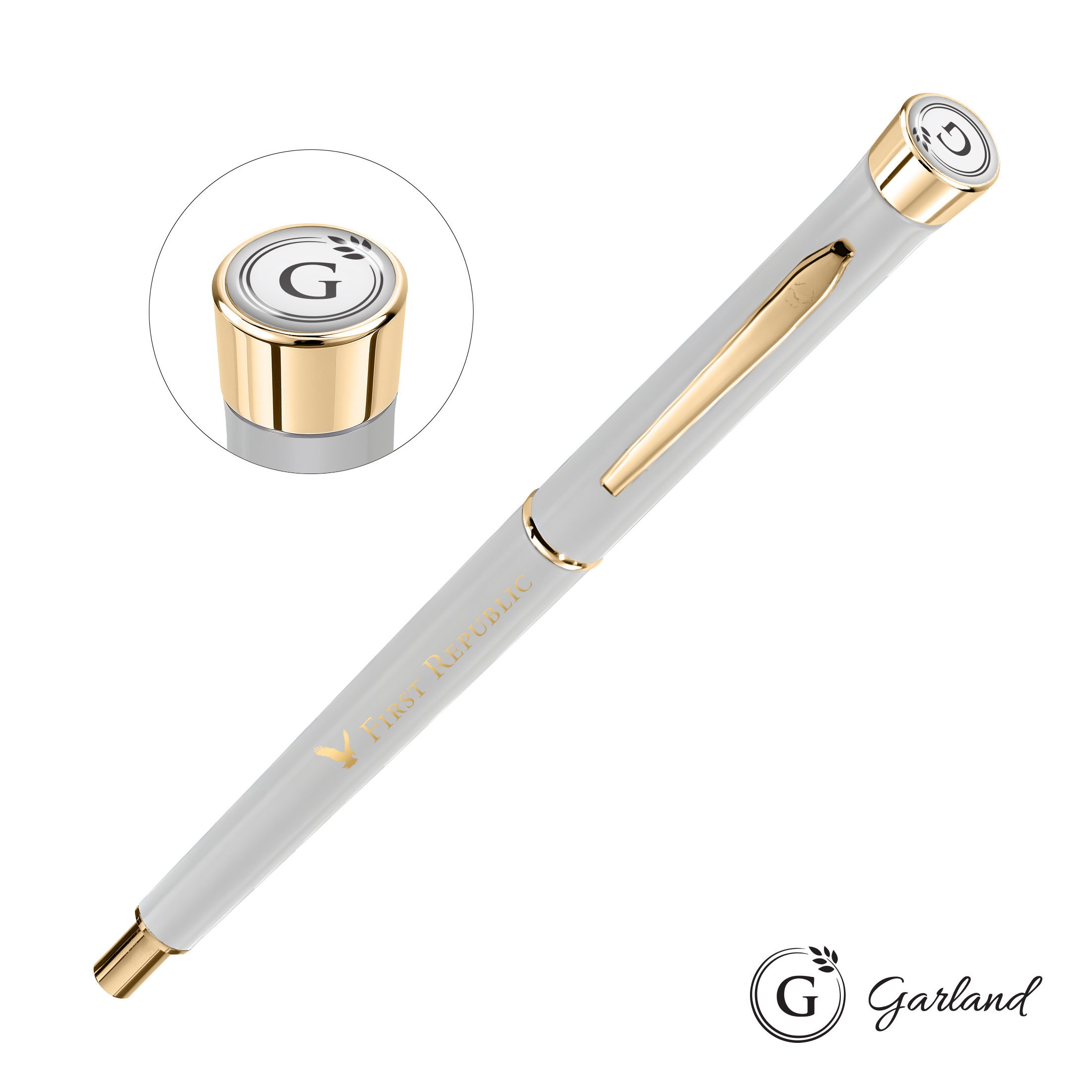Standard, Mechanical Pencil, Gold, Matte Pearl / Gold