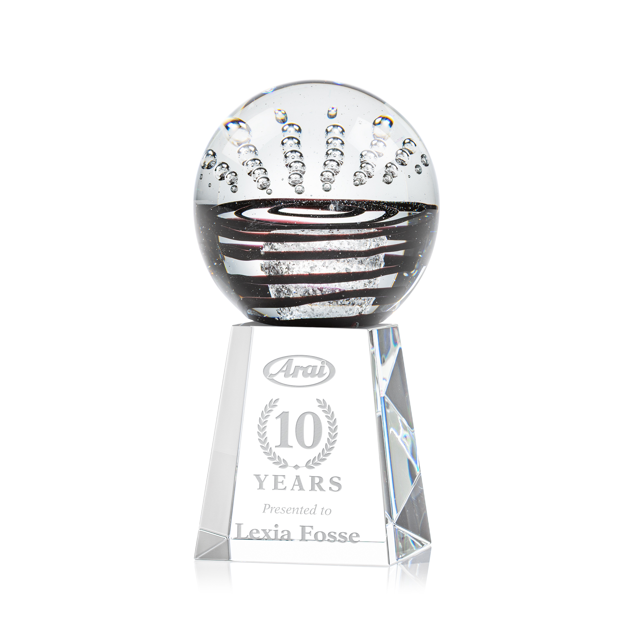 Celestina, Clear, 4" x 7.625" x 4"