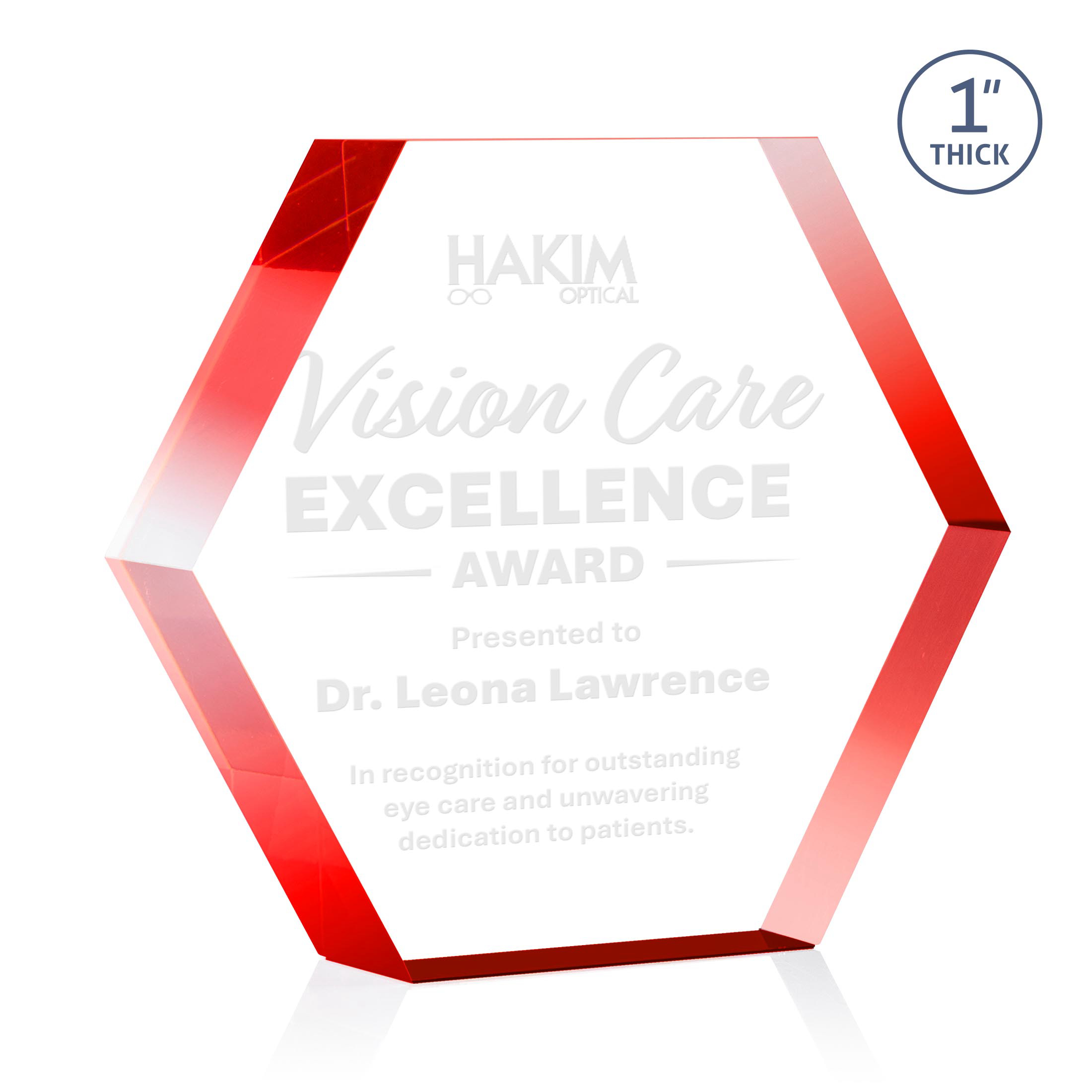 Markville Hexagon Award - Red 11