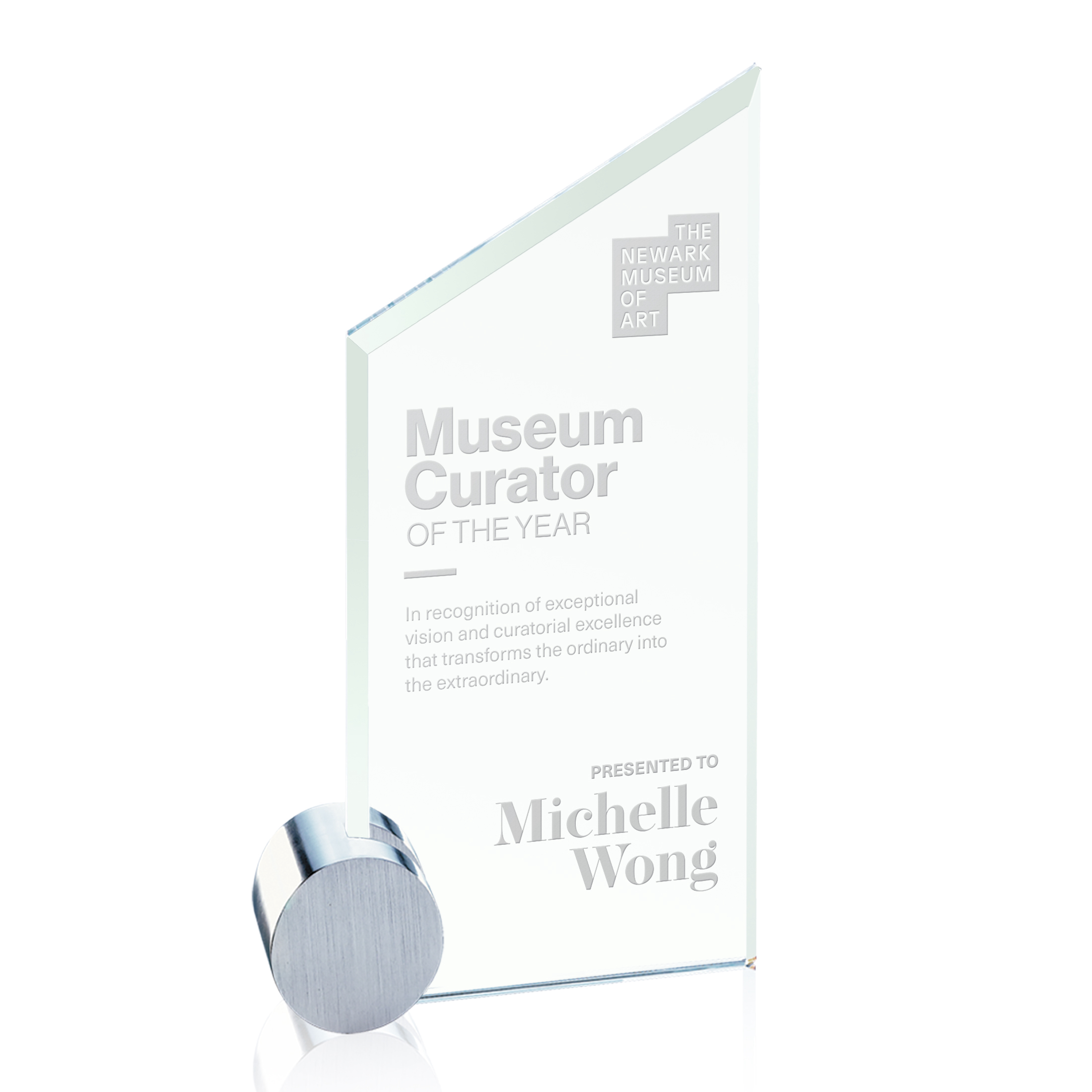 Deep Etch, Jade, Chrome, 5.375" x 9" x 1.25"