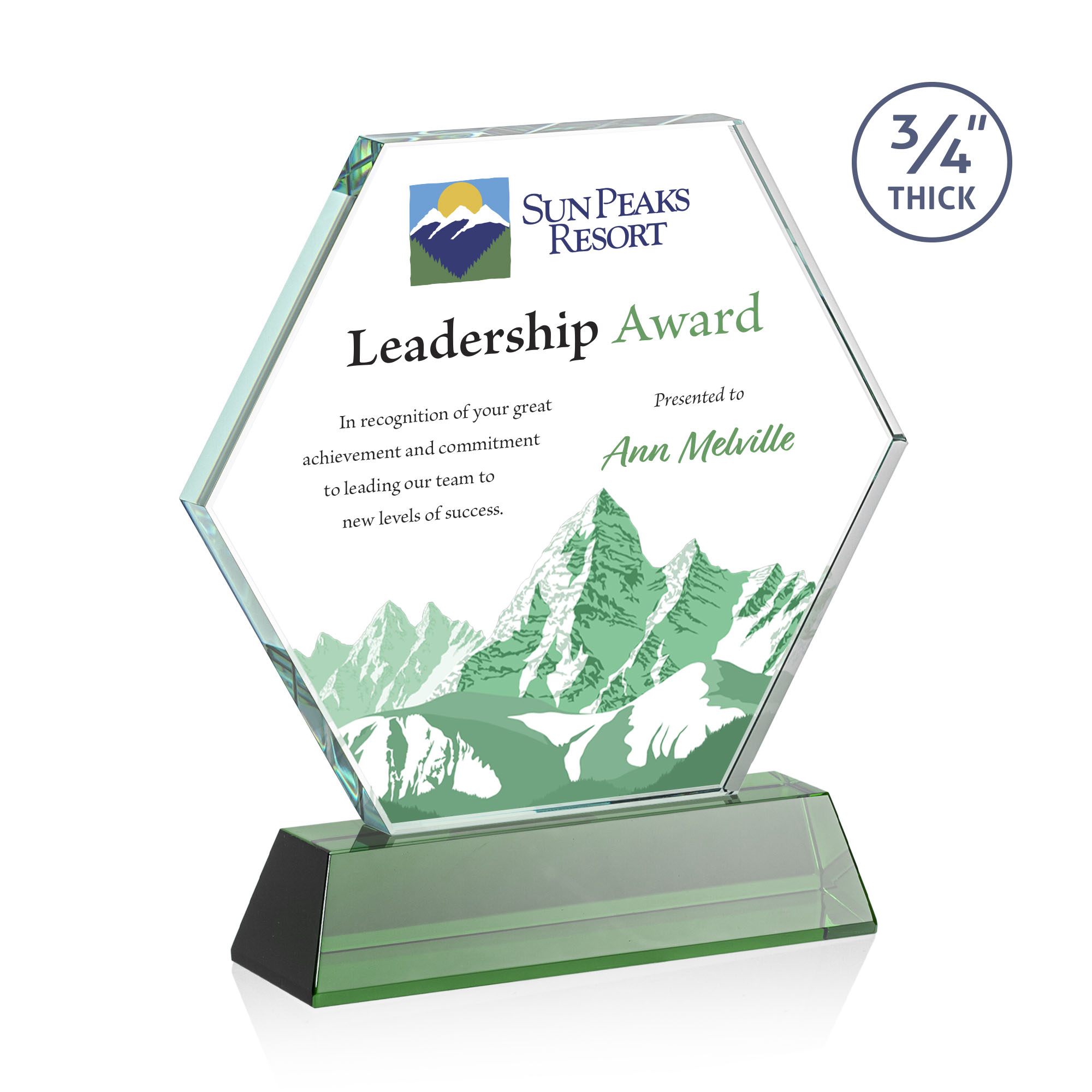 Pickering on Newhaven VividPrint™ Award - Green 15