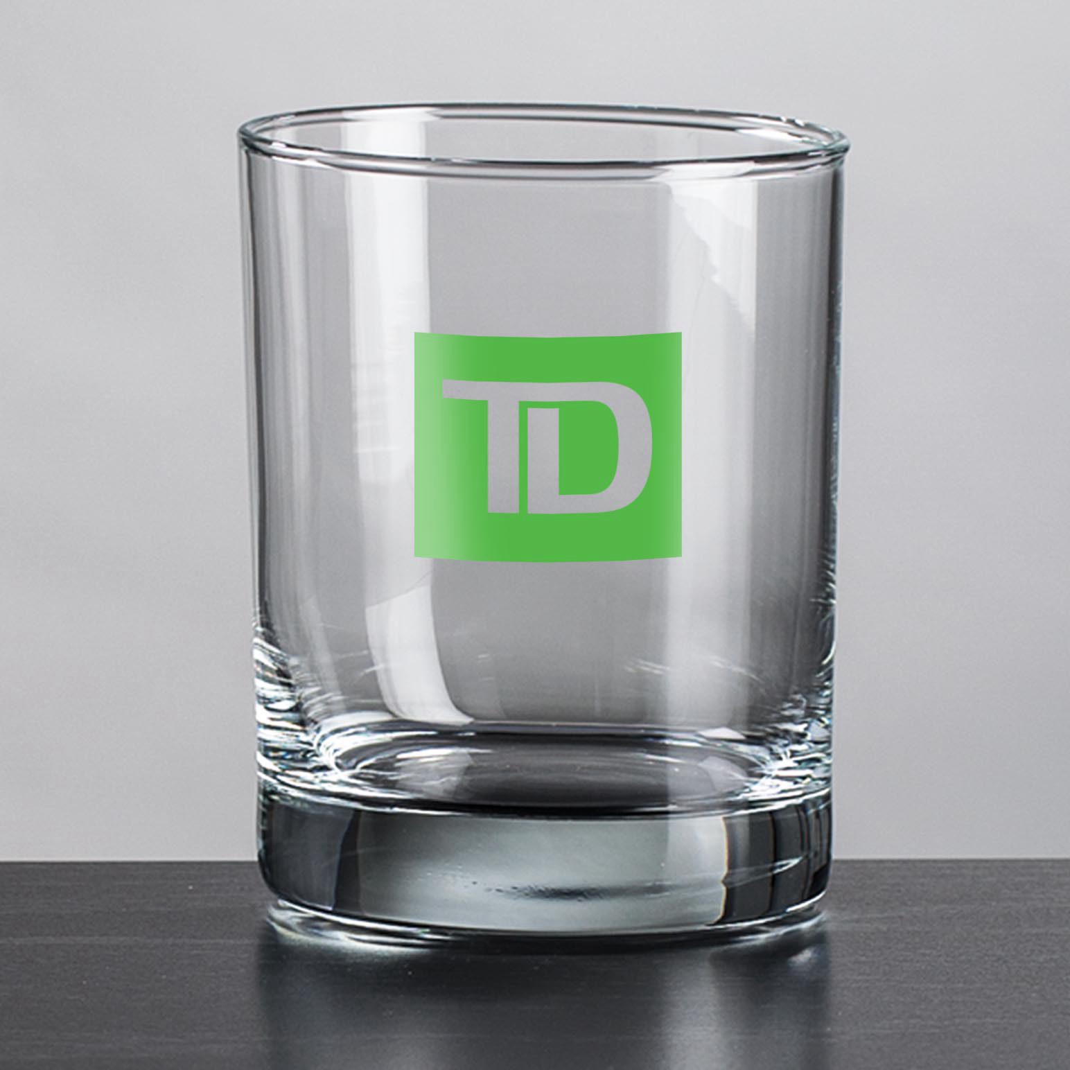 Glass Only, 1 Color, 1 Location Imprint, Double Old Fashioned