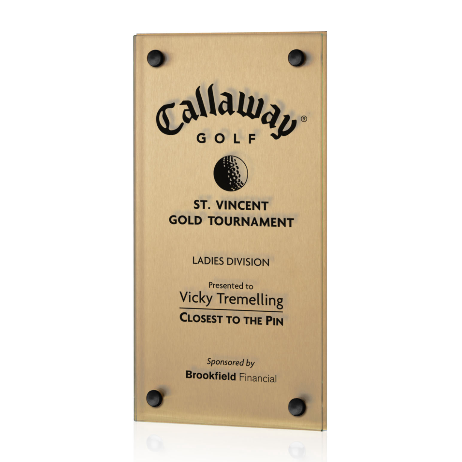 Metallic Gold, 6" x 12"