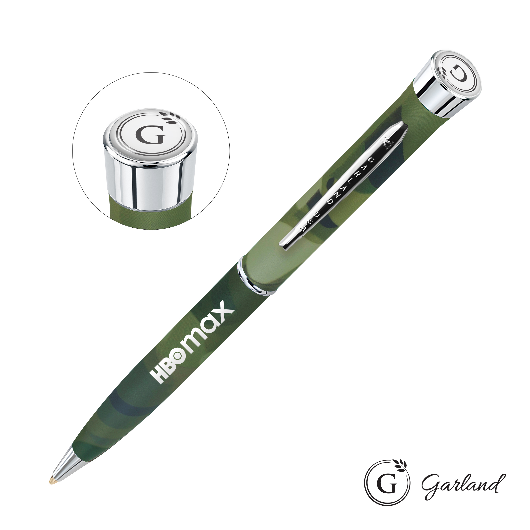 Standard, Ballpoint, Chrome, Camo / Chrome