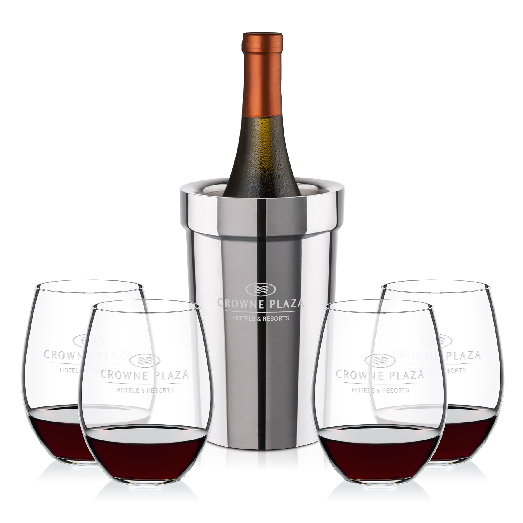 Wine Cooler Stemless Set, RIEDEL Set, Set of 5