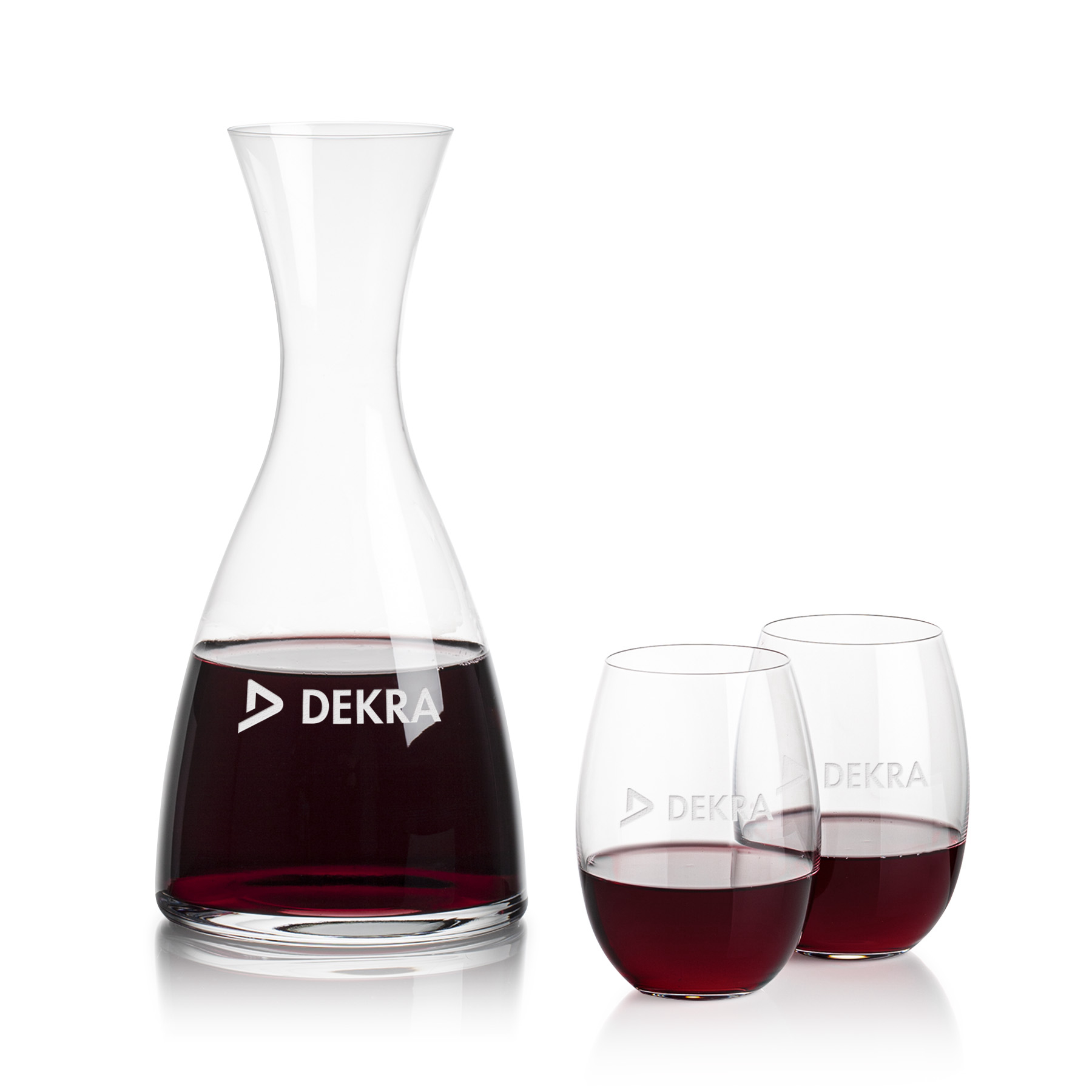 Carafe Stemless Set, Carlita Wine Set, Carafe & 2 Stemless