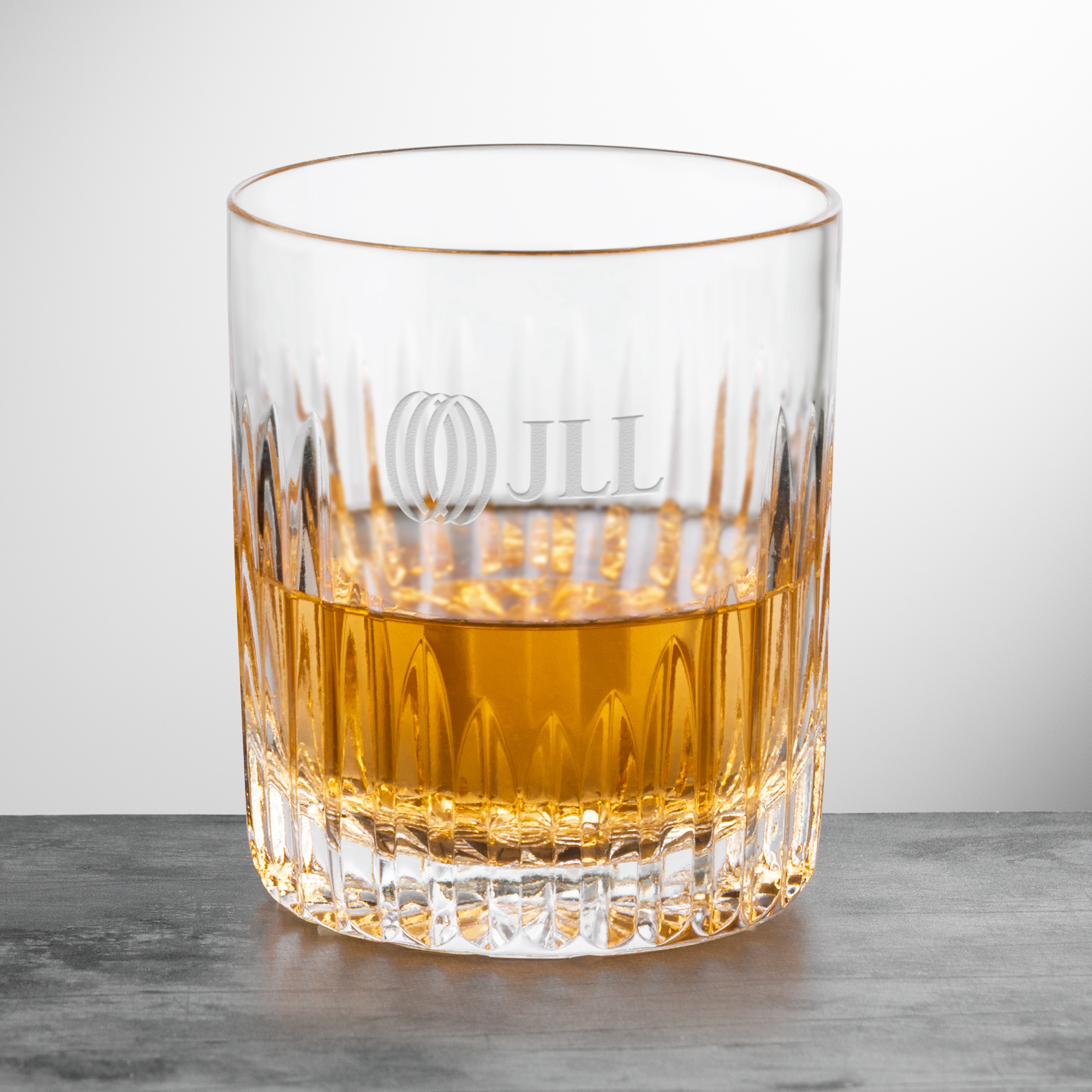 Glass Only, Deep Etch, Double Old Fashioned