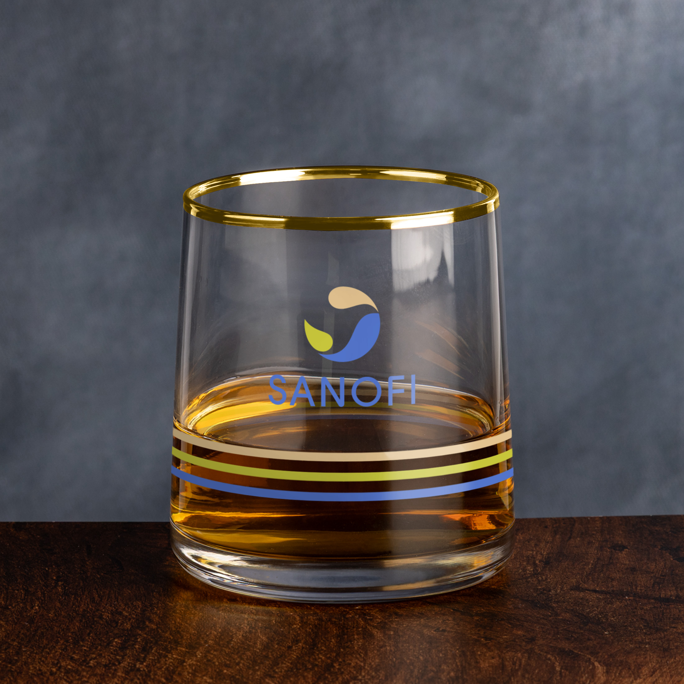Aberfoyle Gold Rim Whiskey Taster -  VividPrint™