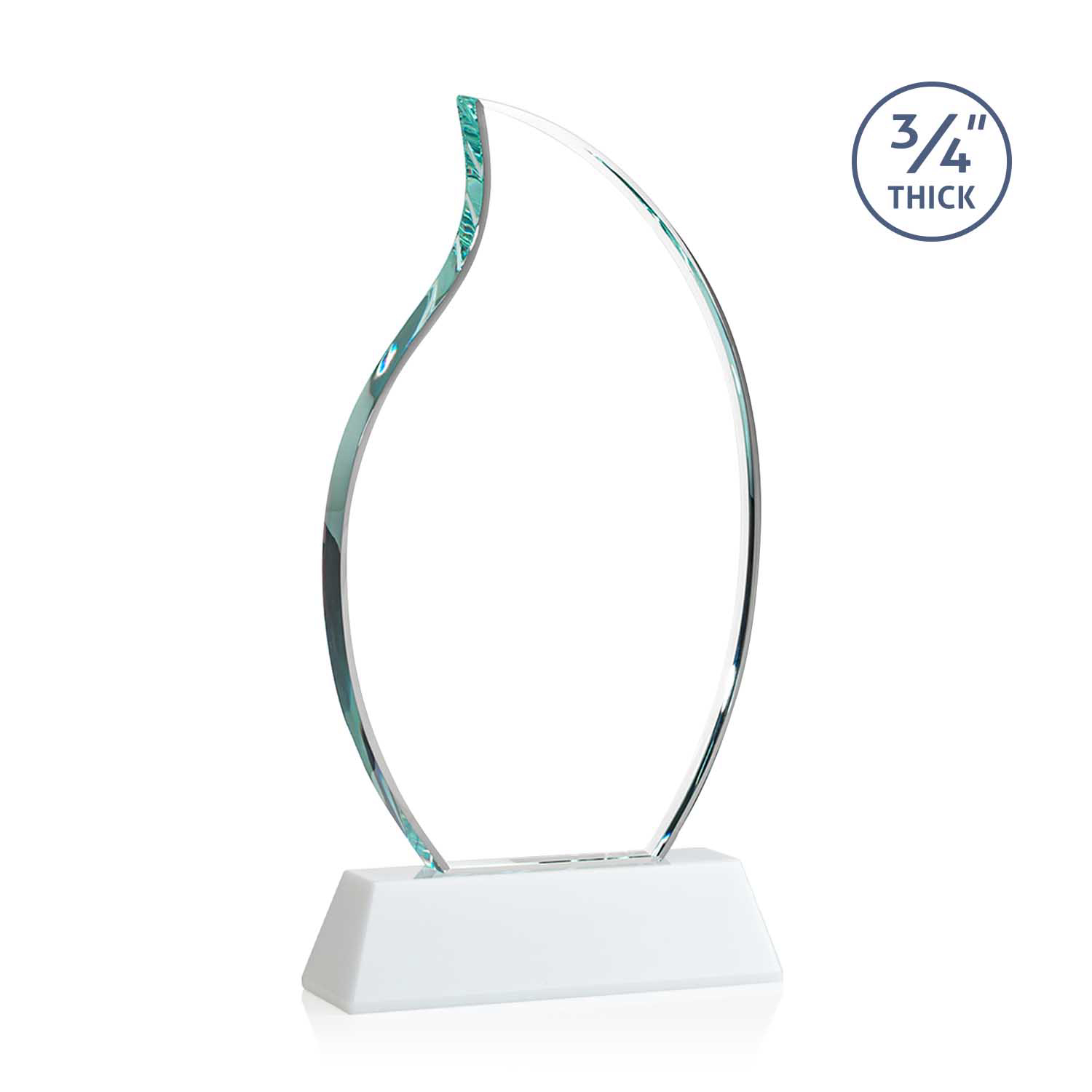 Croydon Flame Award on Newhaven Base - White 23