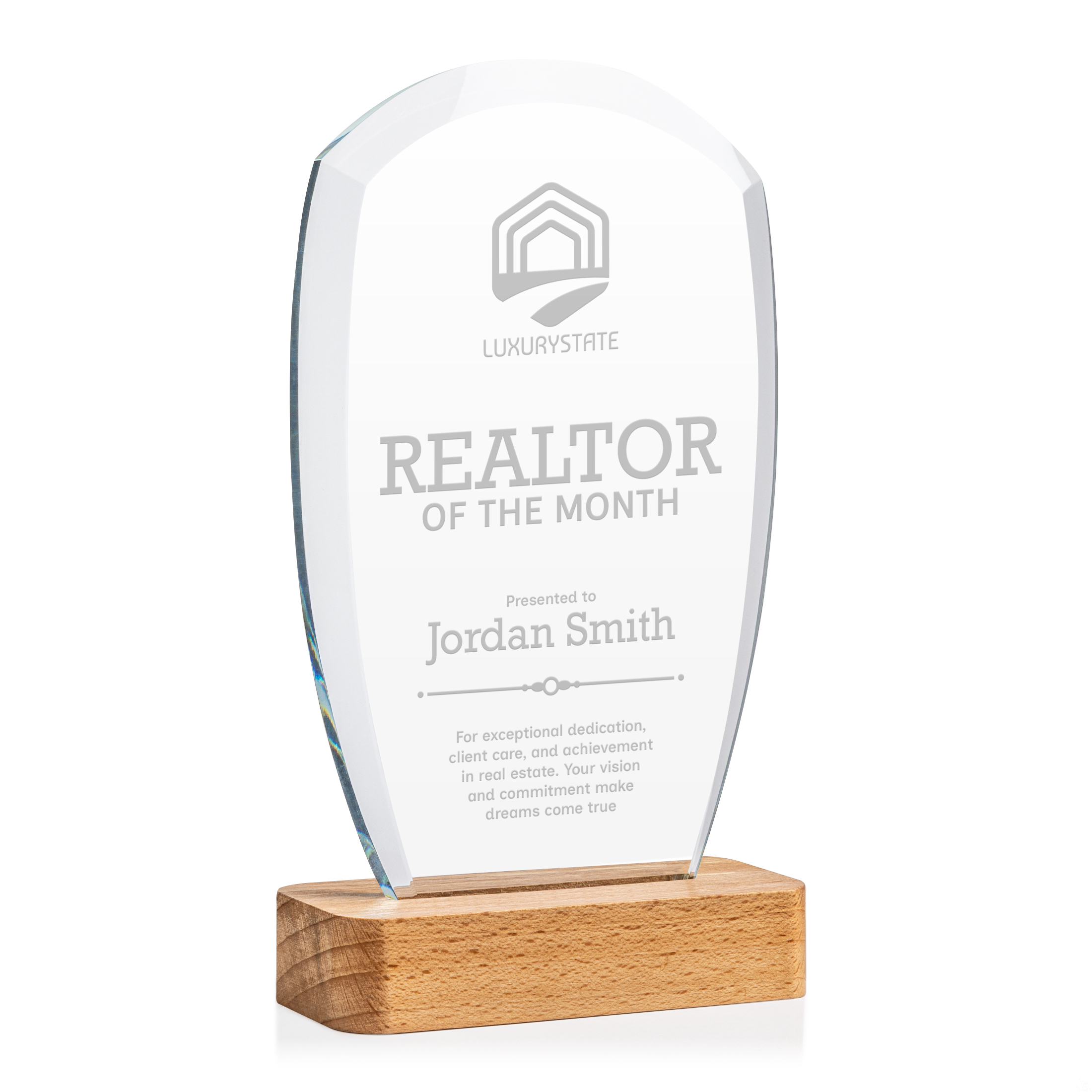 Deep Etch, 5.125" x 9" x 2"