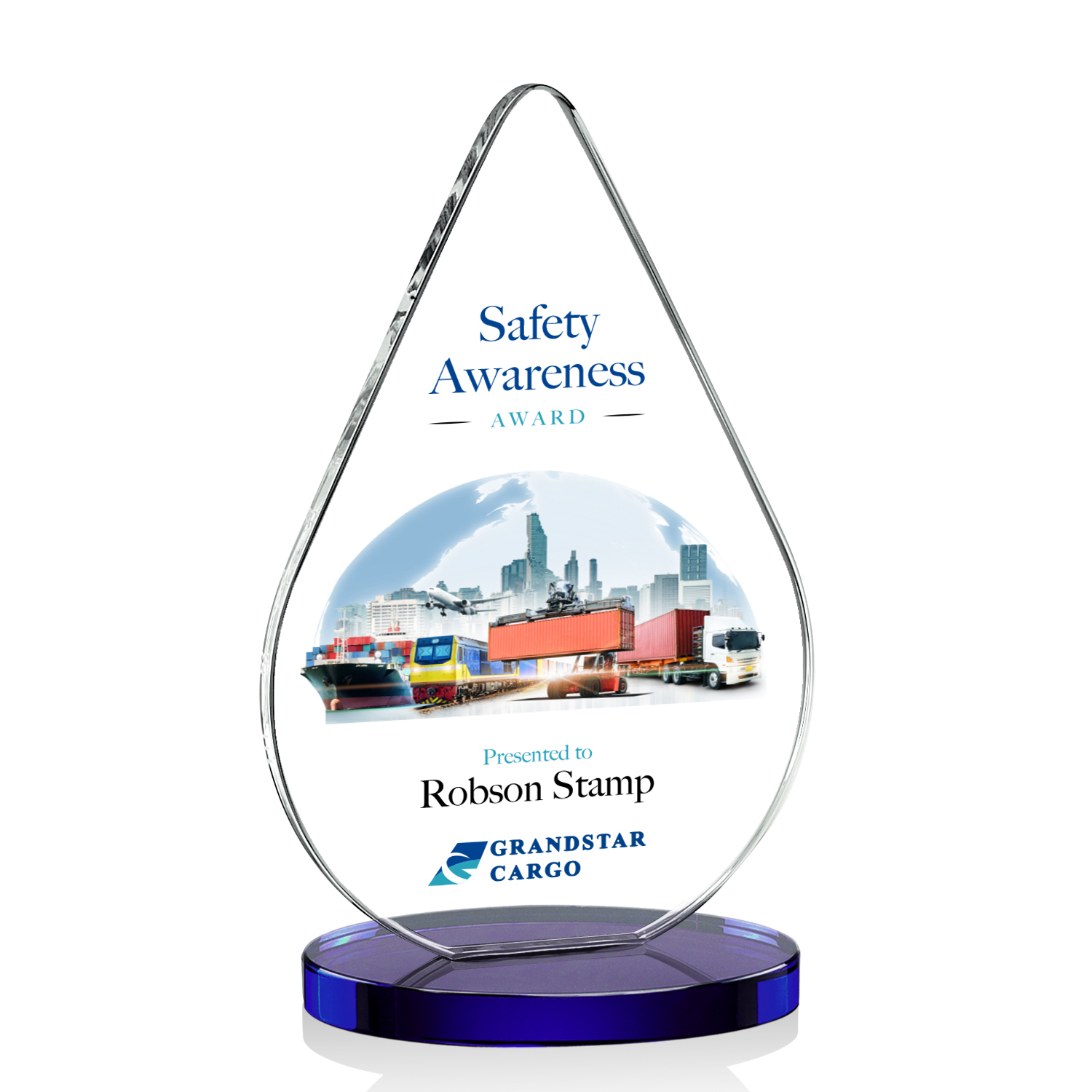 Glenhazel VividPrint™ Award - Blue 8