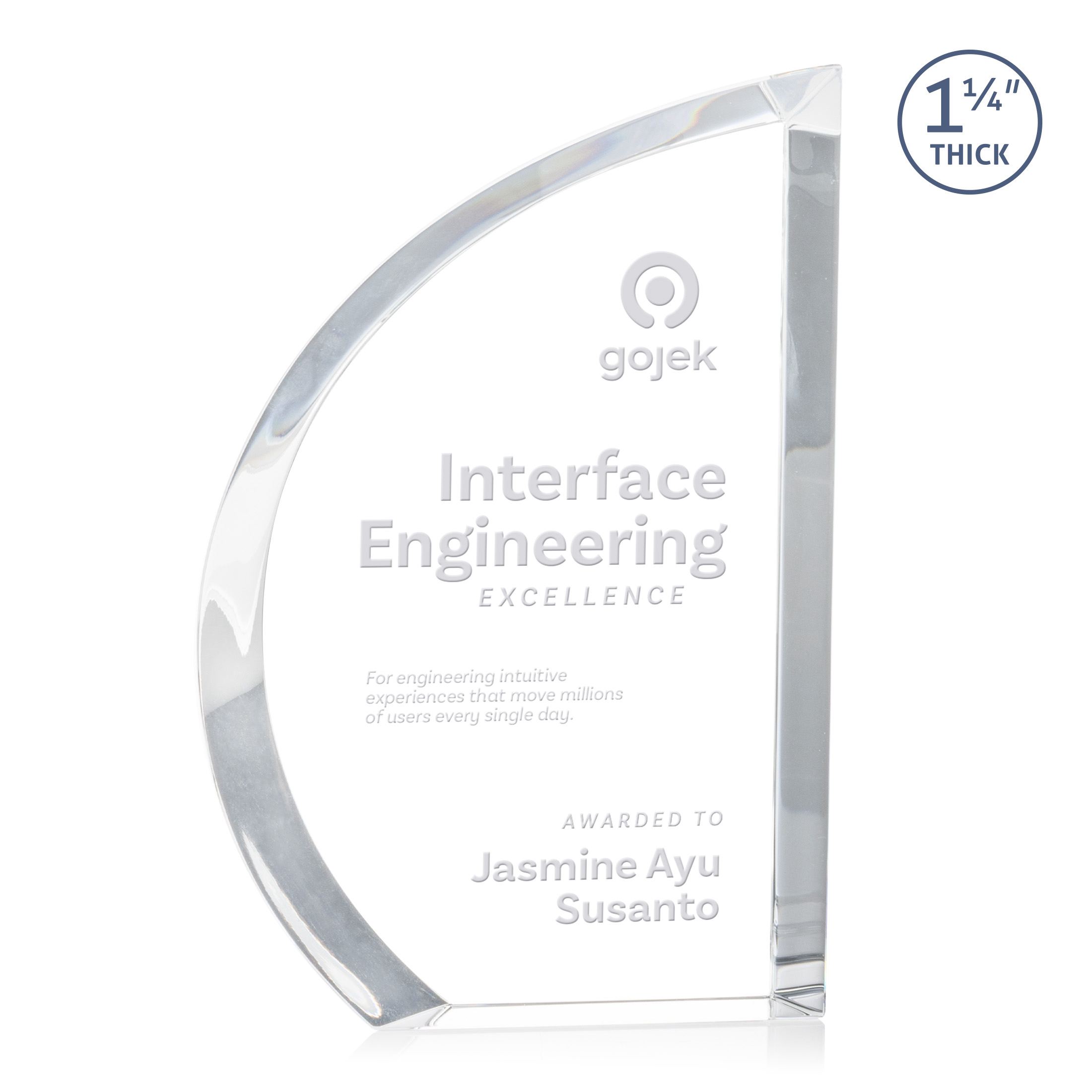 Deep Etch, 6" x 9" x 1.25"