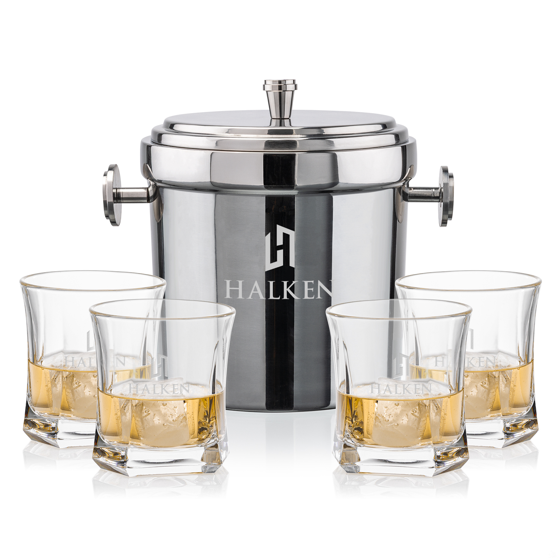 Ice Bucket OTR Set, Avalon Set, Set of 5