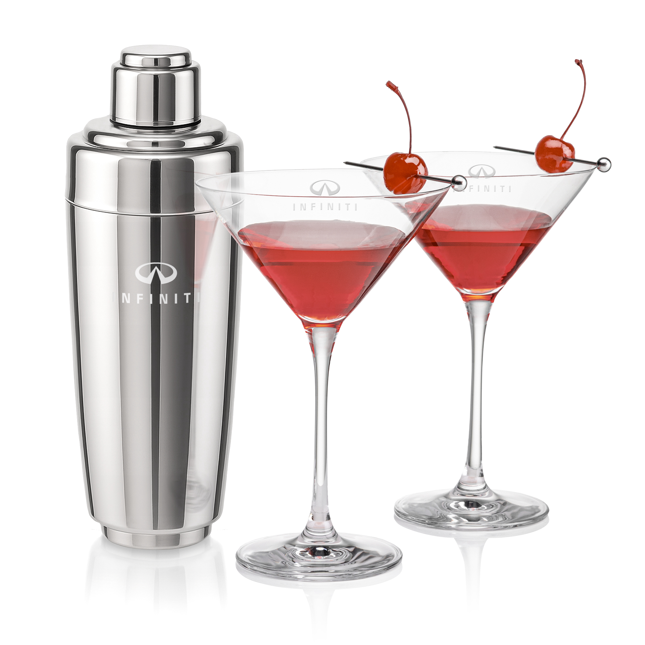 Shaker Martini Set, Santiago Martini Set, Set of 3