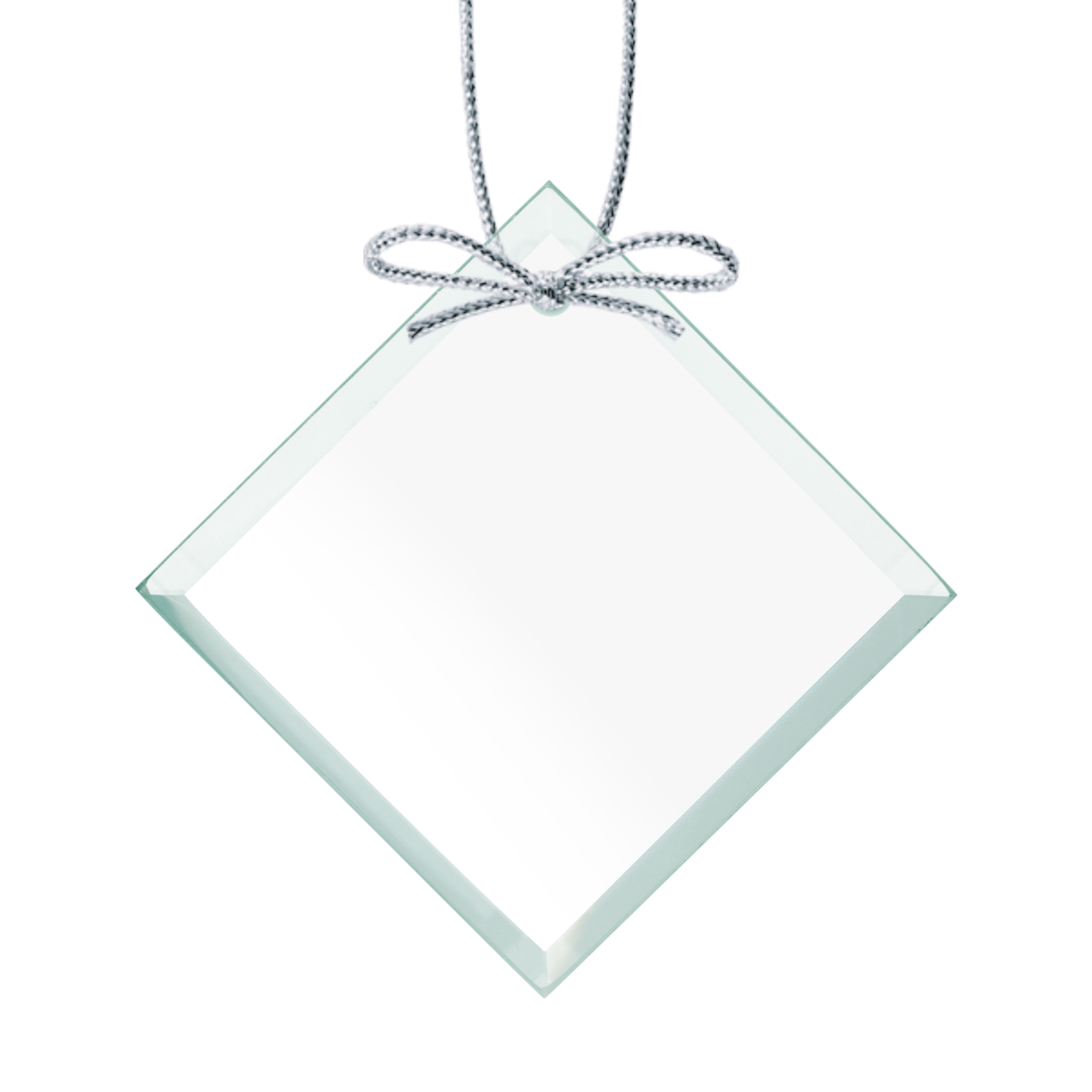 Jade Ornament - Square Imprinted