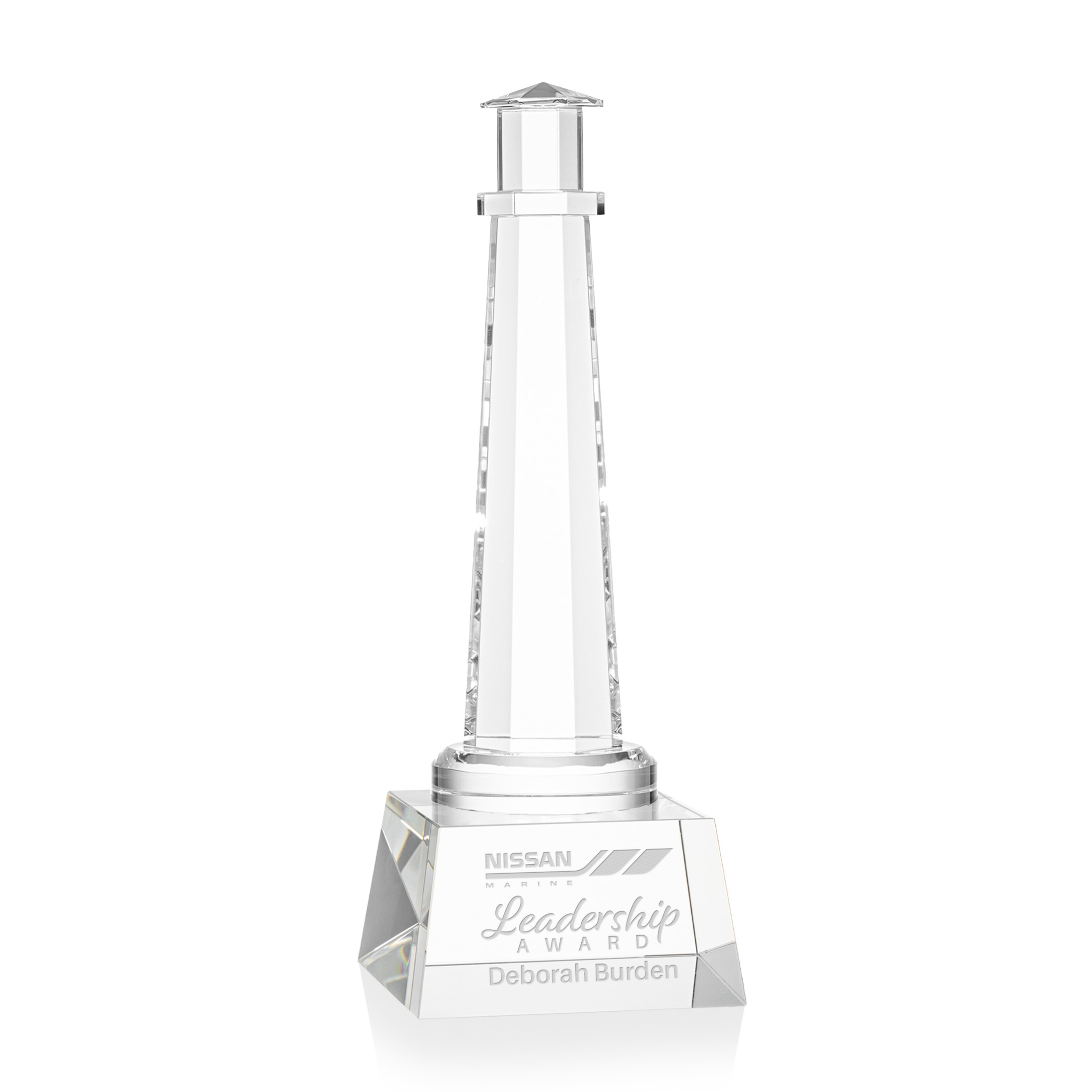 Robson, Deep Etch, Clear, 3.5" x 9.75" x 3.5"