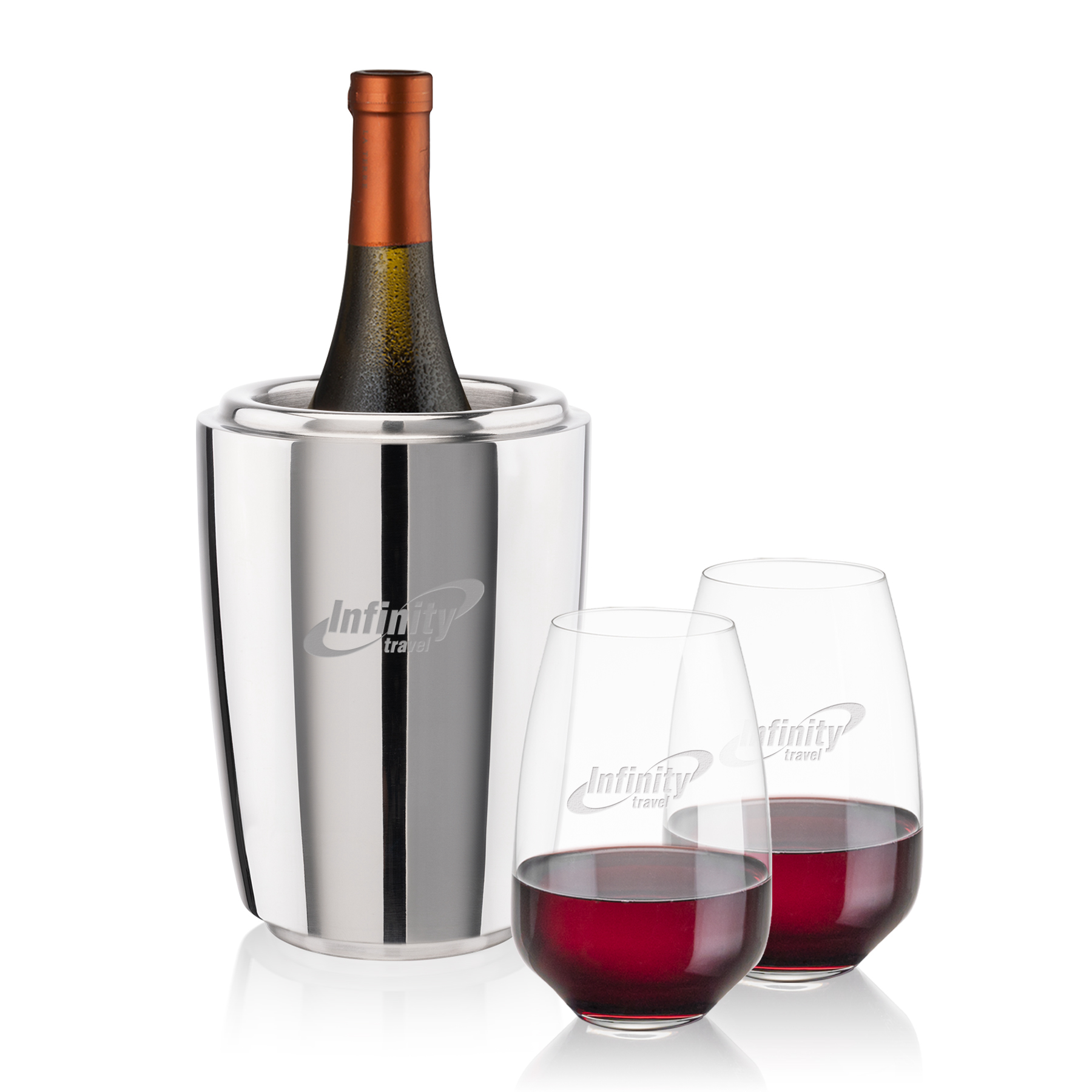 Wine Cooler Stemless Set, Oldham Set, Set of 3
