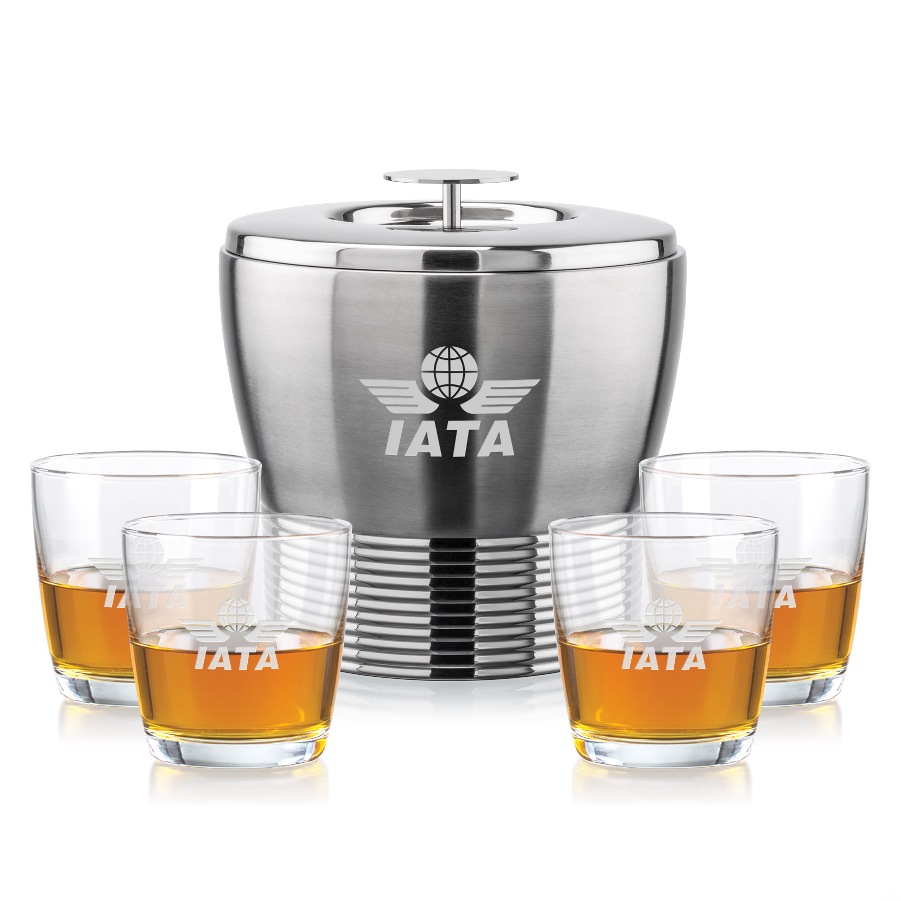 Ice Bucket OTR Set, Carberry Set, Set of 5