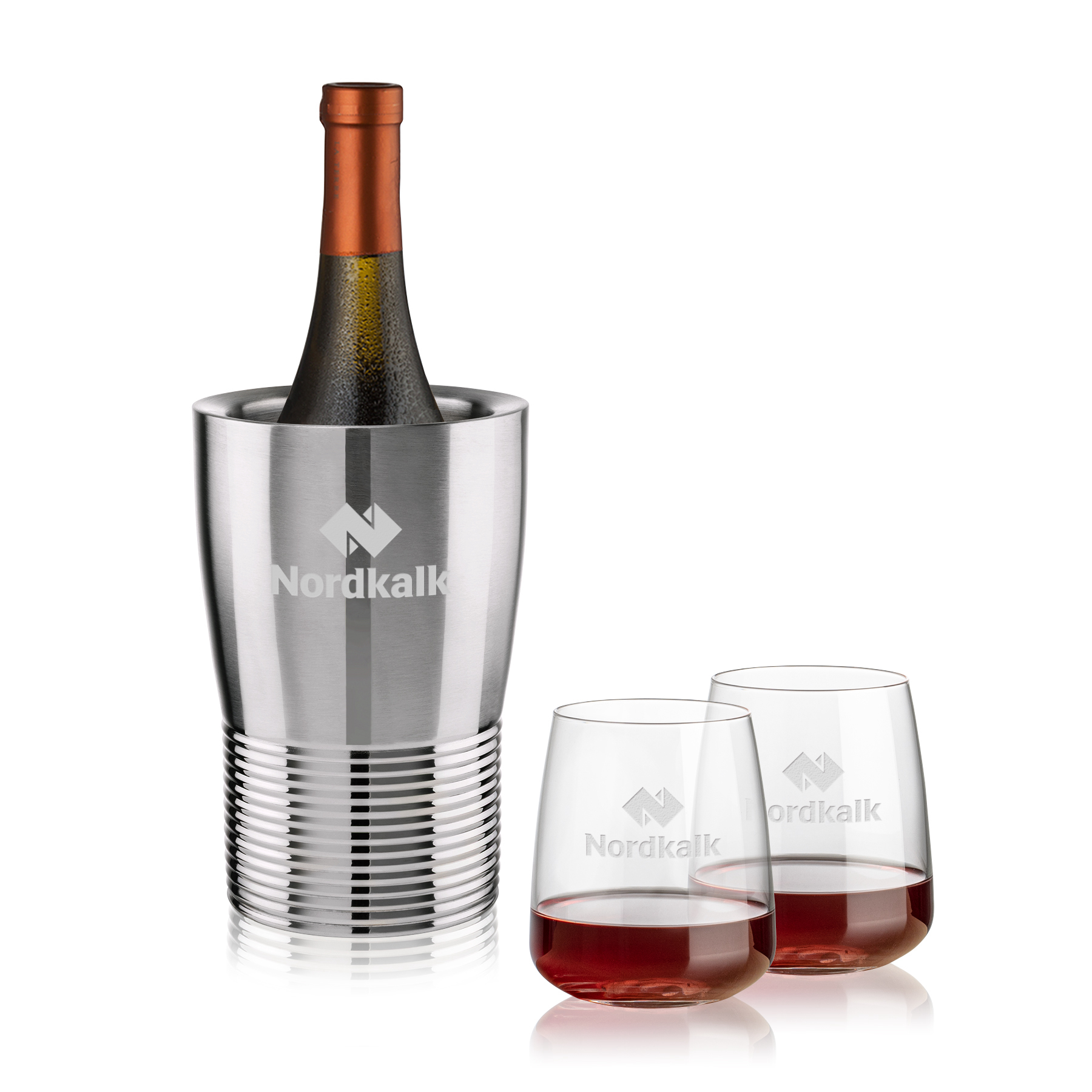 Wine Cooler Stemless Set, Dunhill Set, Set of 3