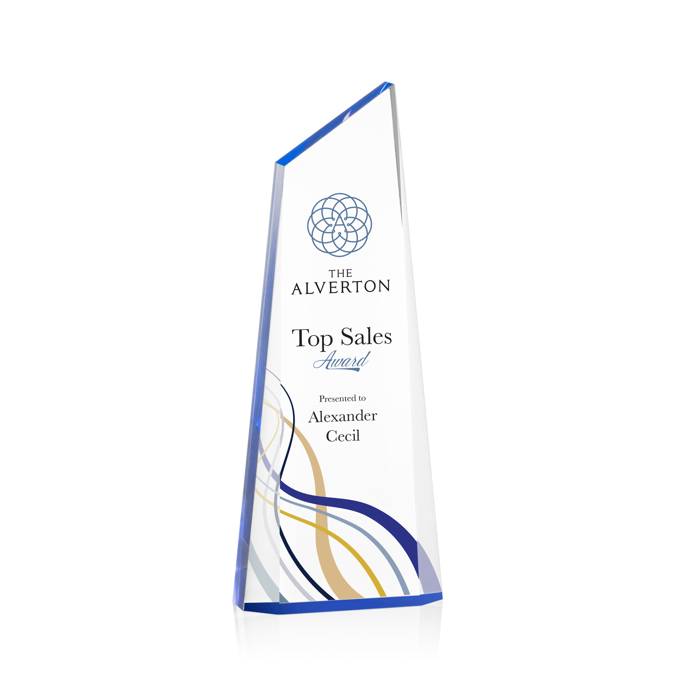 Hudson VividPrint™ Award - Blue 15